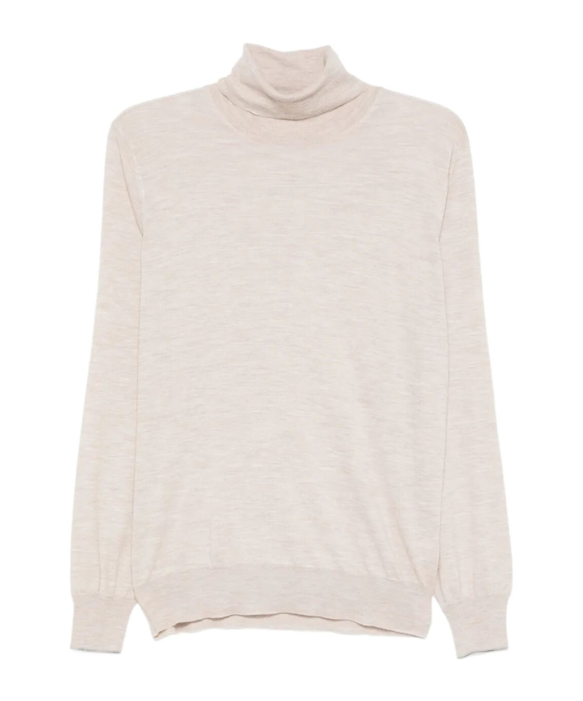 Brunello Cucinelli Men Turtle-neck Fine Gauge Sweater In Neutral