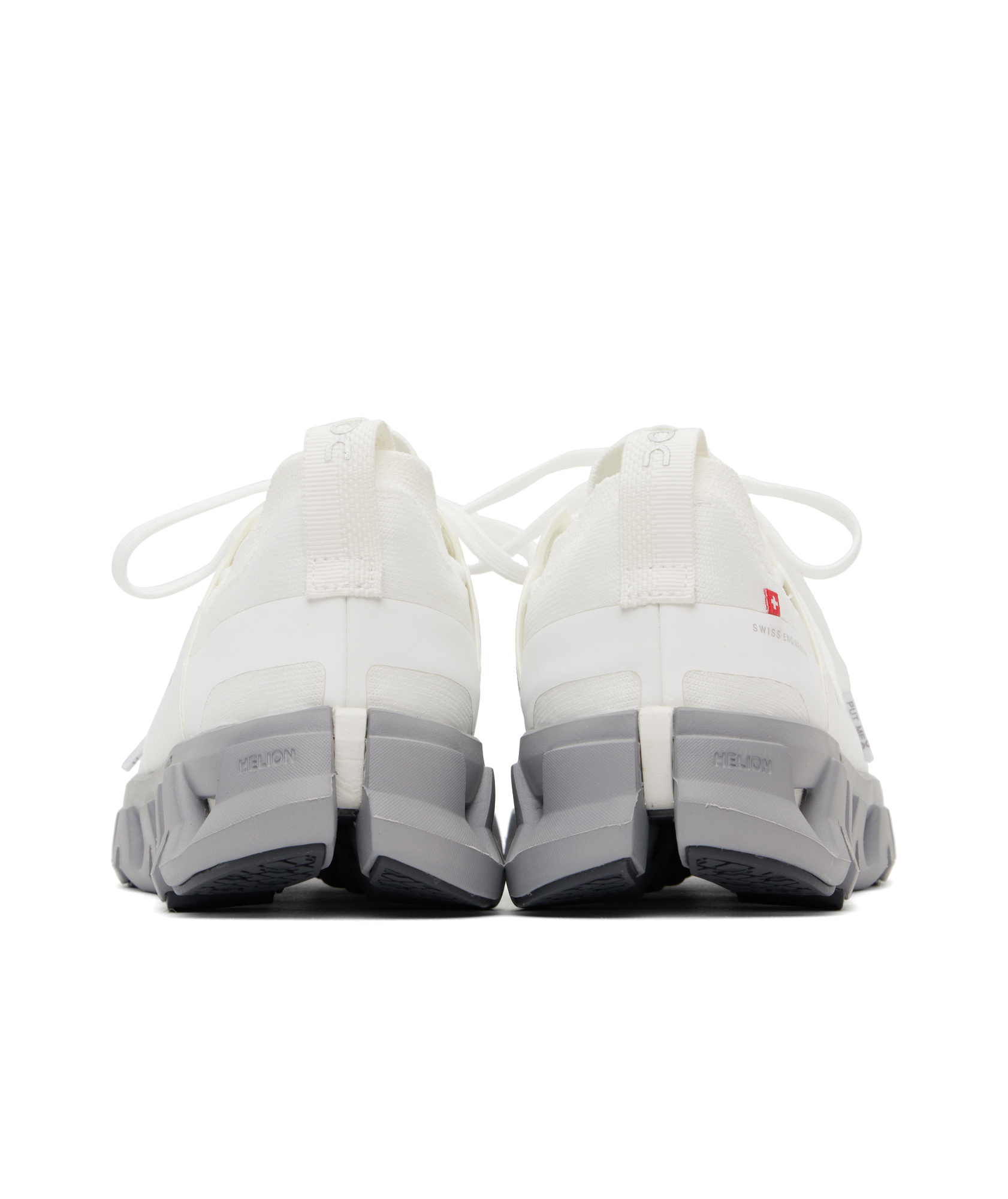 On Running Logo-print Sneakers In White