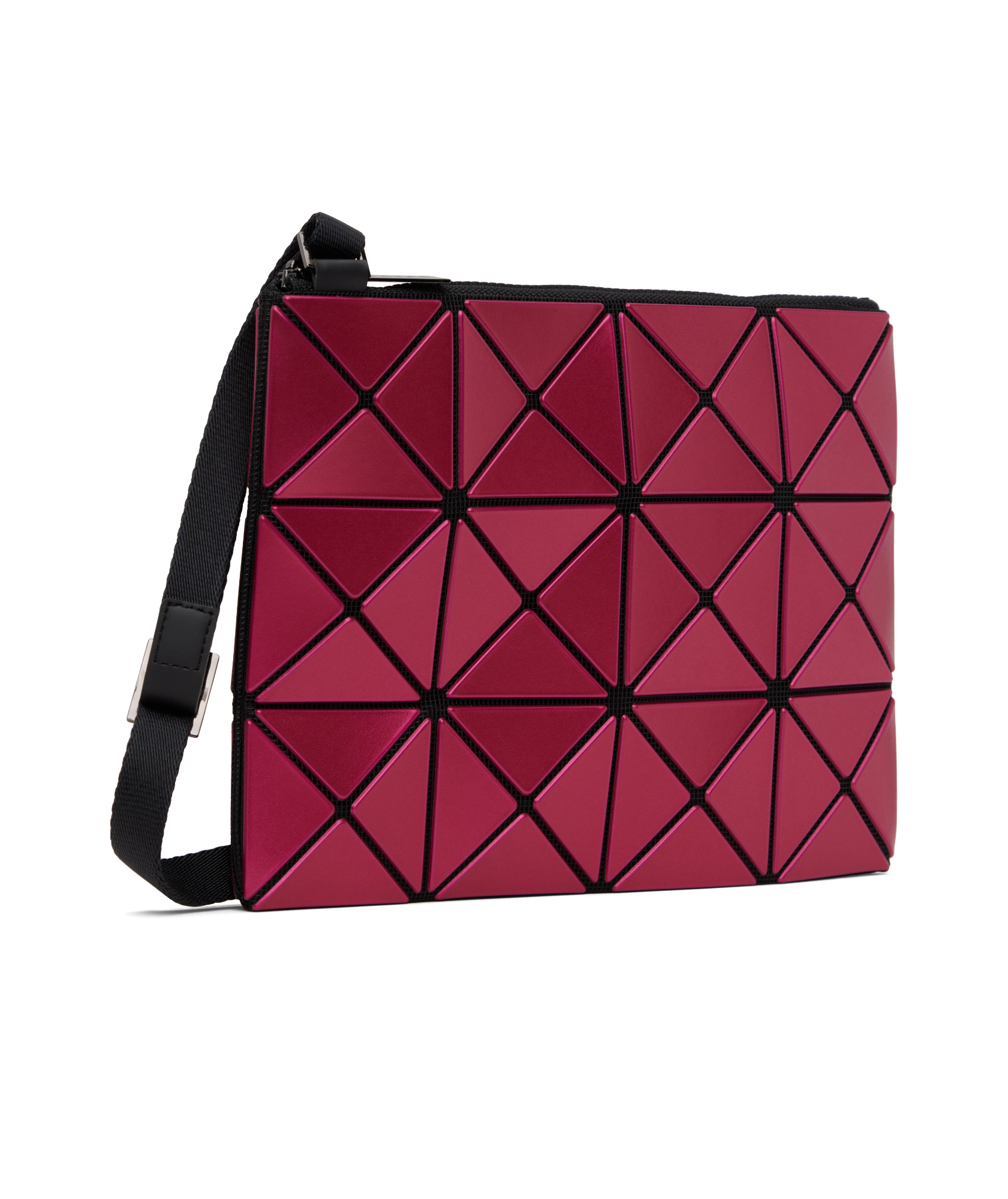 Bao Bao Issey Miyake Pink Lucent Metallic Bag In Red