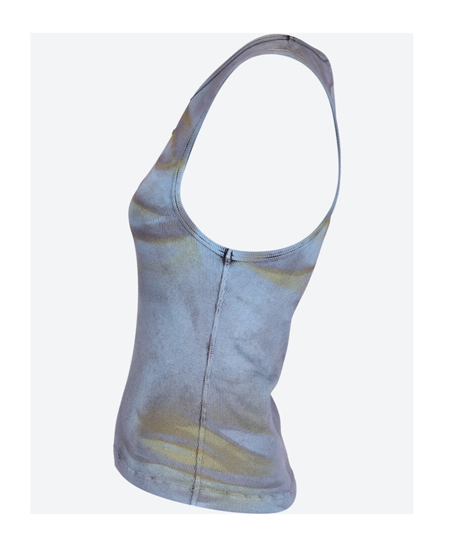 Diesel T-anky-whisk Tank Top In Gray