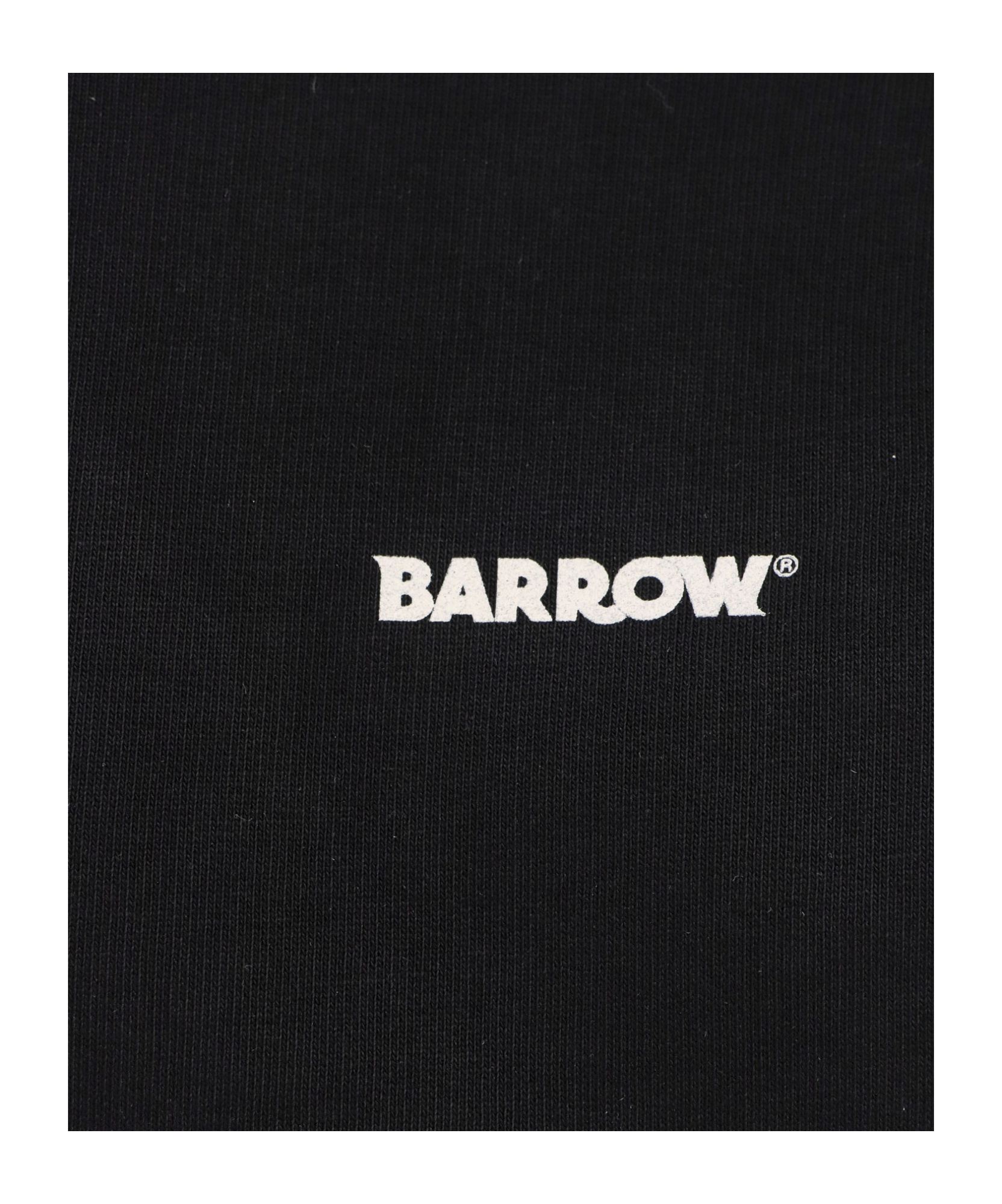 Barrow Round-neck Sweatshirt In Black