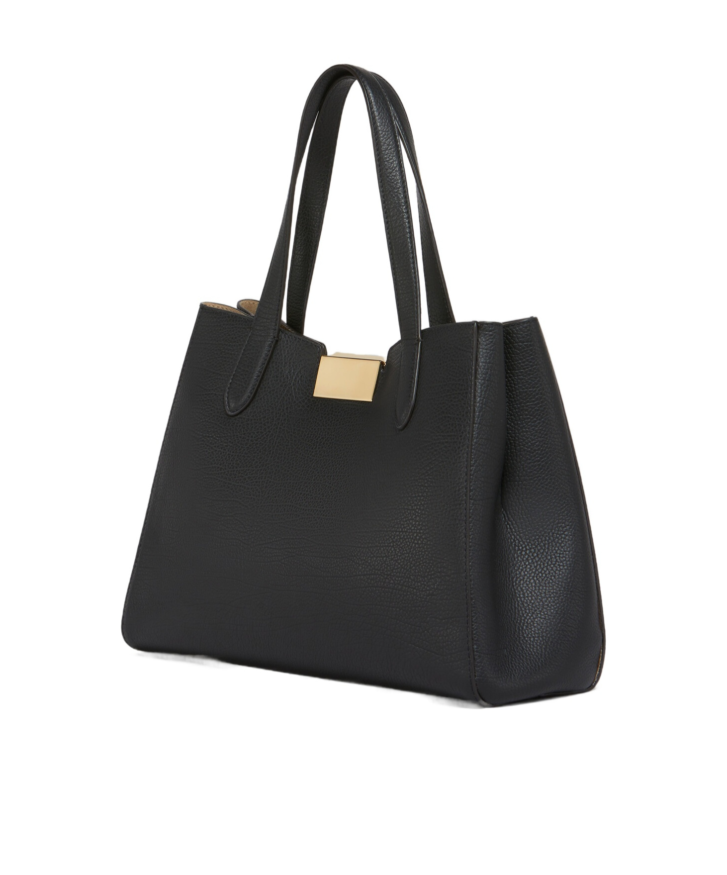 Shop Marni Black Leather Trunkaroo Tote Handbag