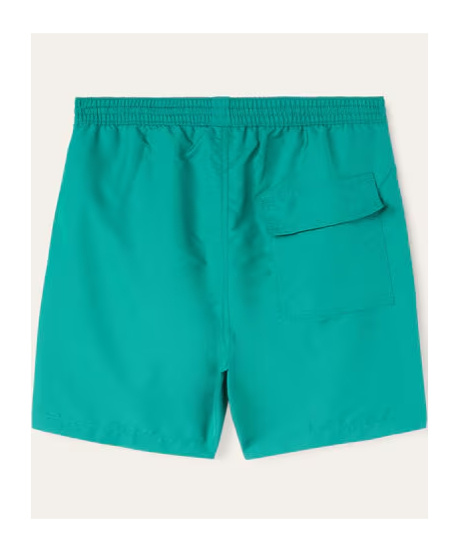 Loro Piana Elastic Waist-edge Beach Shorts In Porcelain Green