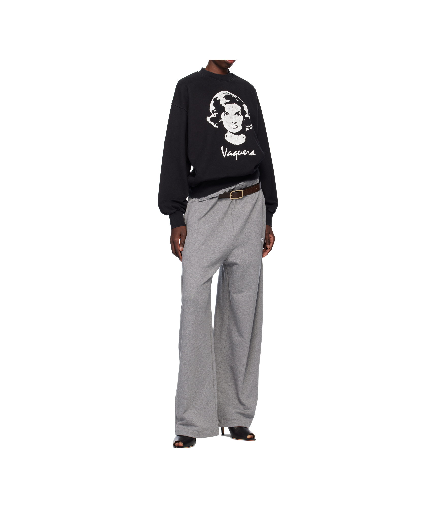 Vaquera Black Jackie Sweatshirt In Black