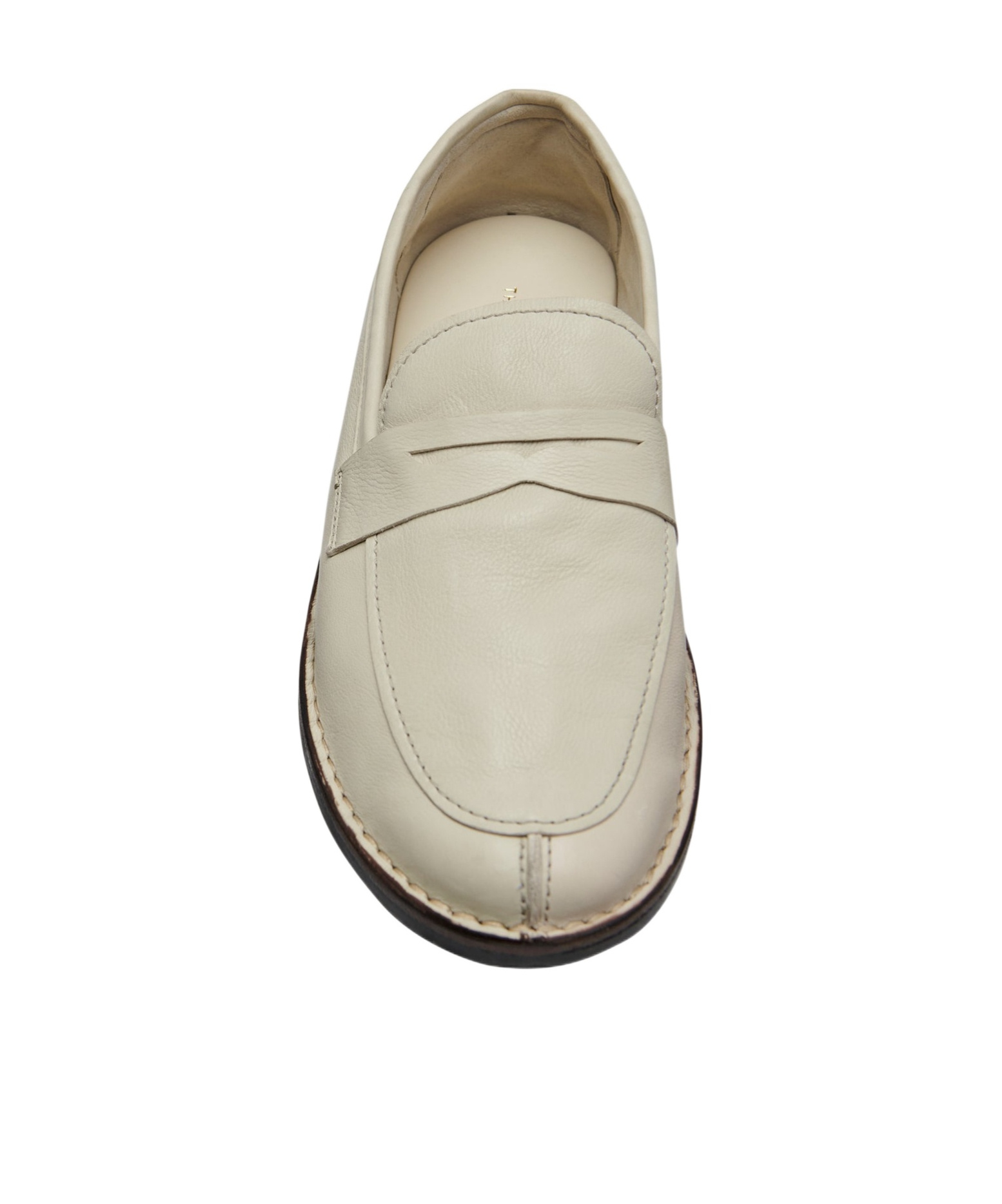 The Row Slip-on Loafers In Nude