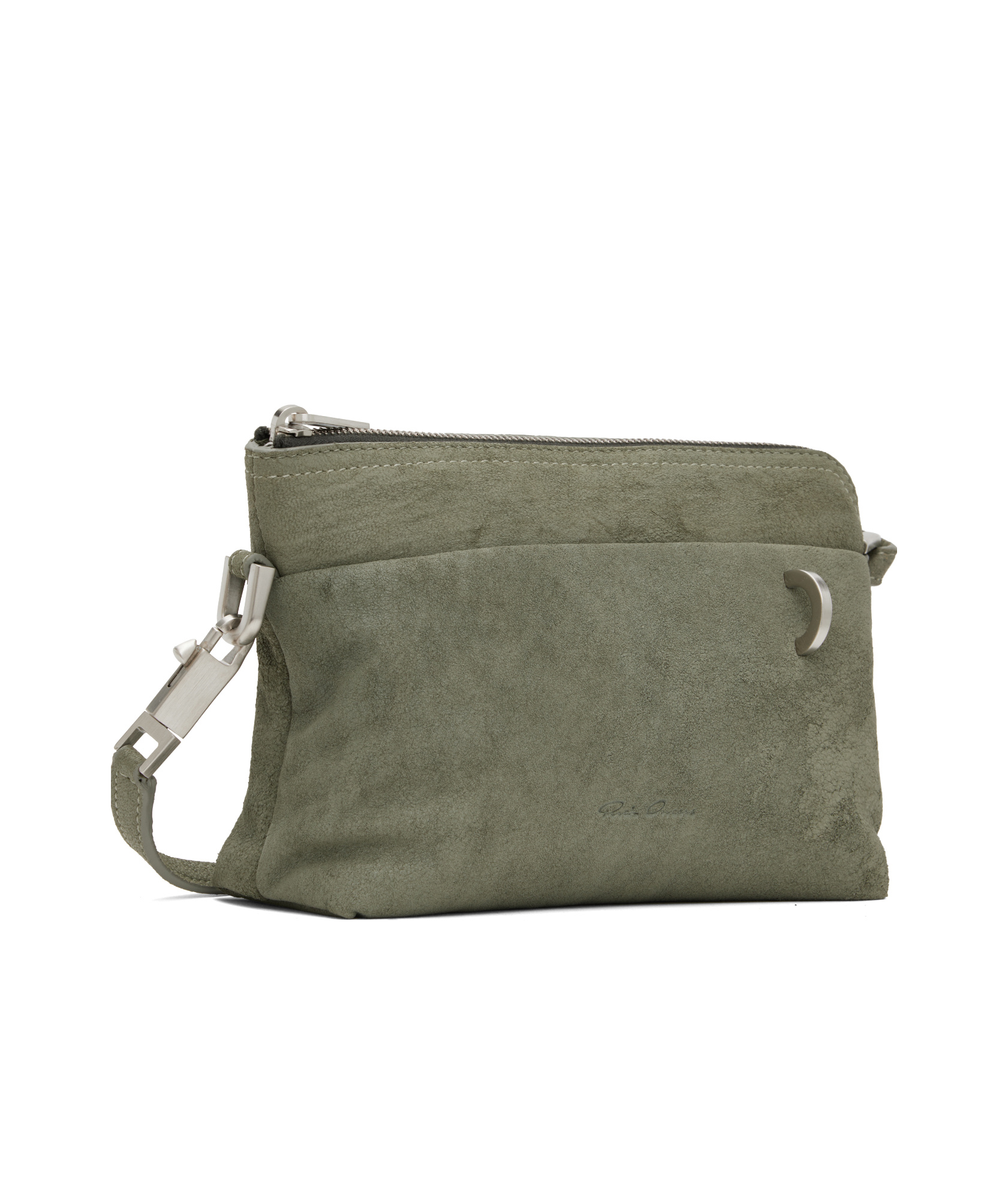 Rick Owens Hollywood Adri Shoulder Bag In Green