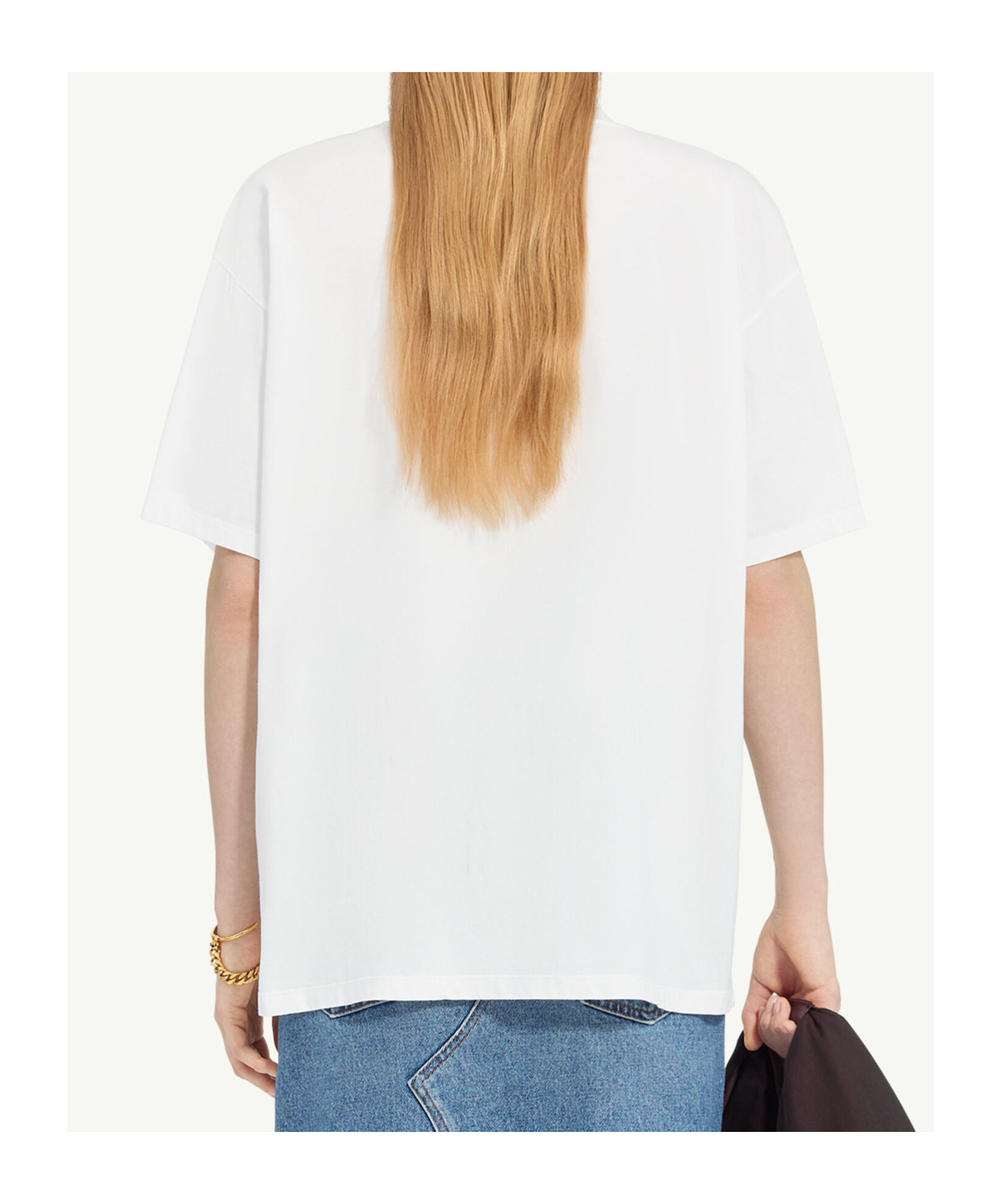 Mm6 Maison Margiela Cotton T-shirt In White