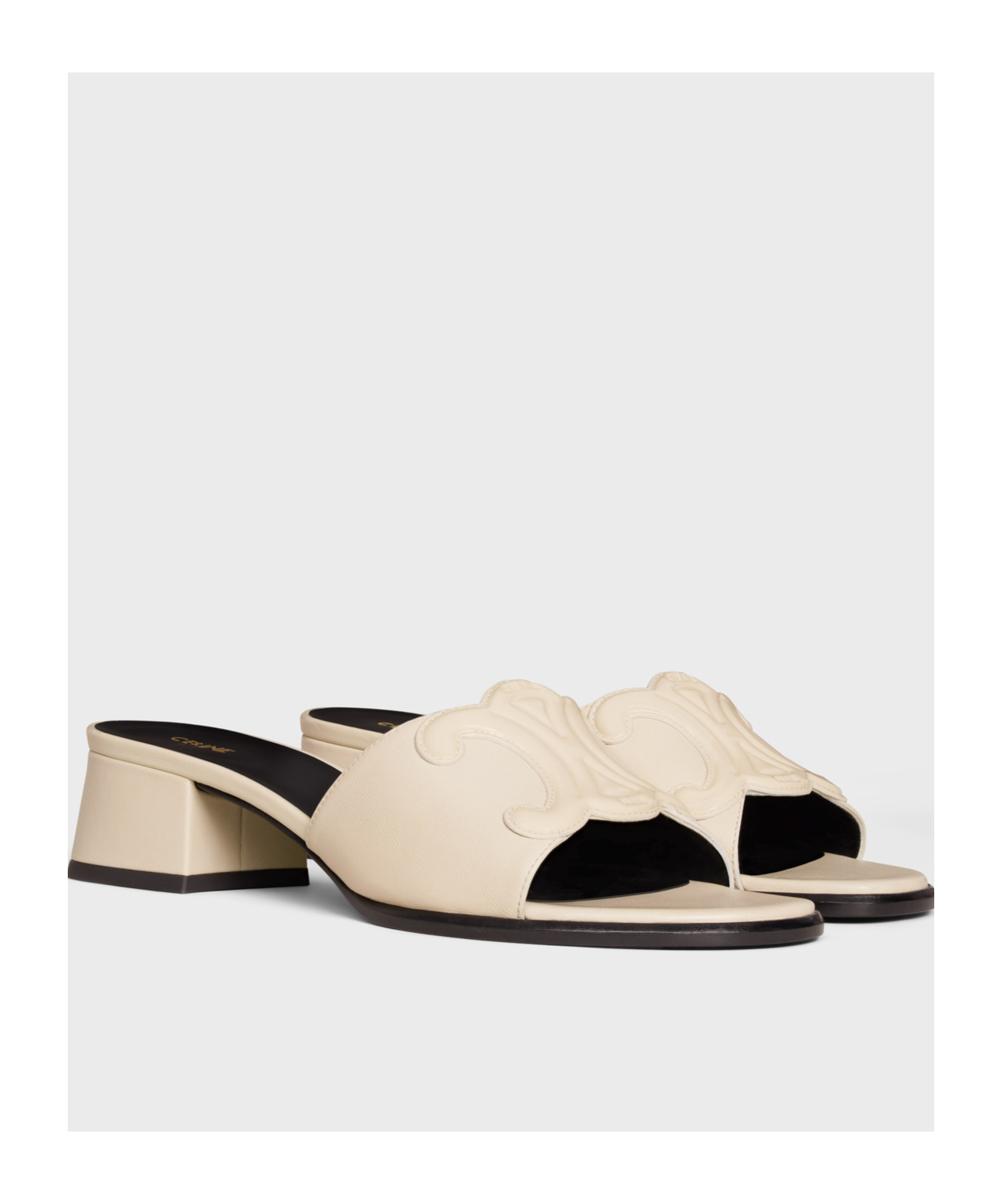 Celine Open-toed High-heeled Sandals In Nude