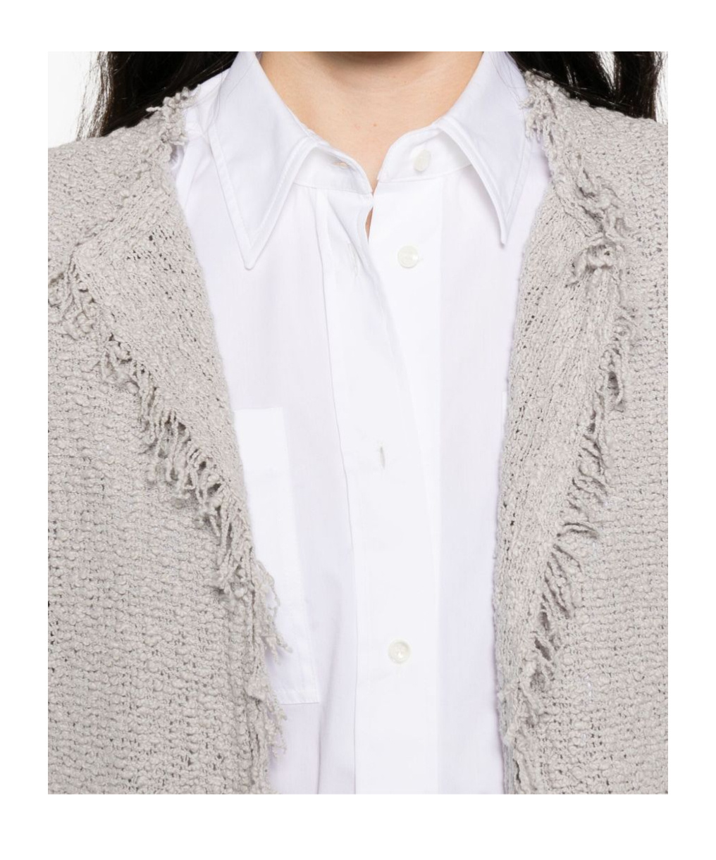Iro Long-sleeved Casual Jacket In White