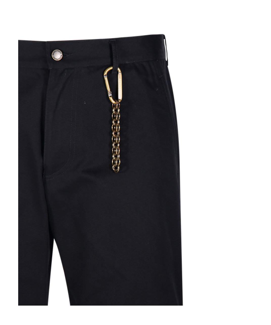 Darkpark Belt-loop Casual Pants In Black
