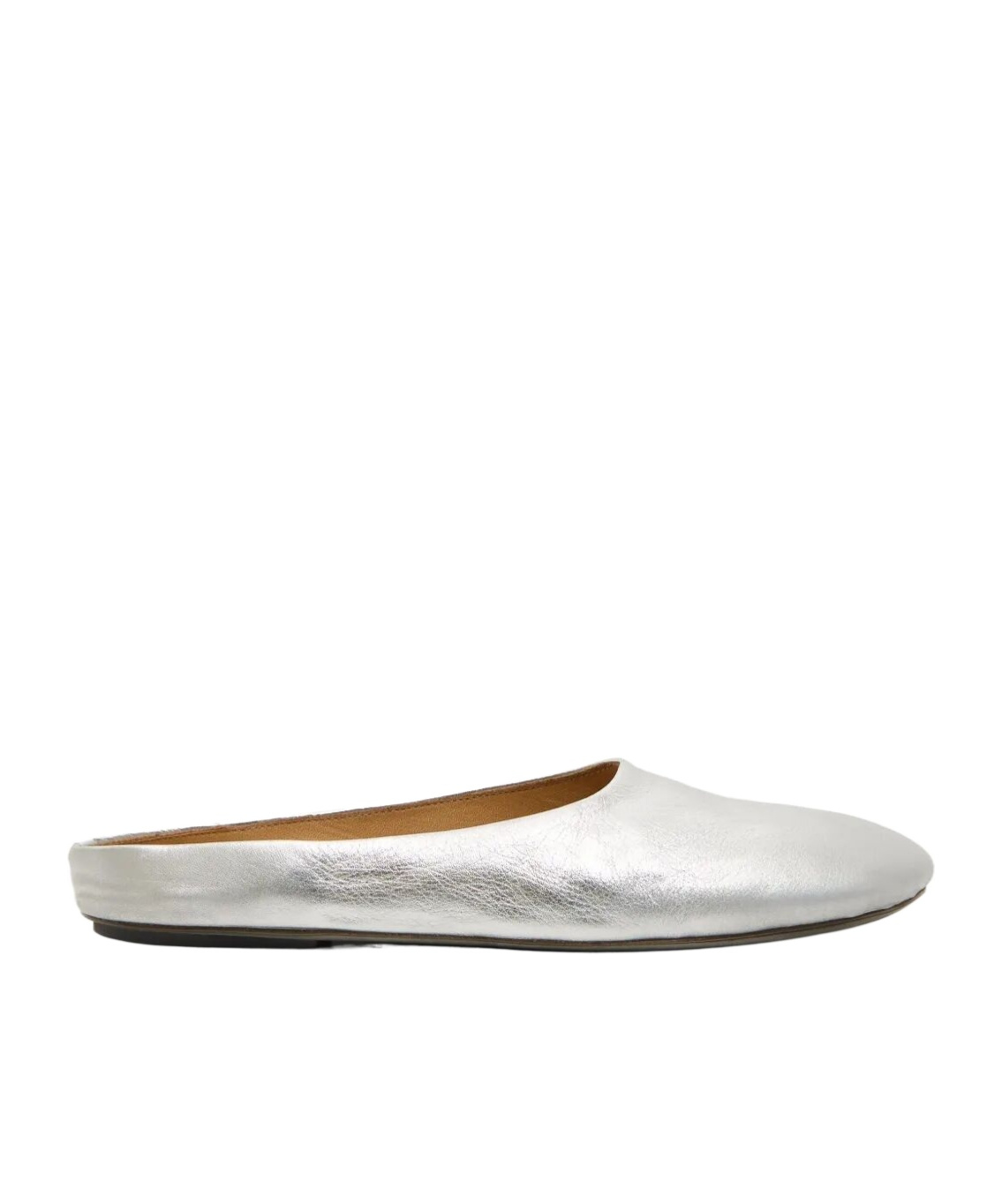 Marsèll Bama Foil Mules In White
