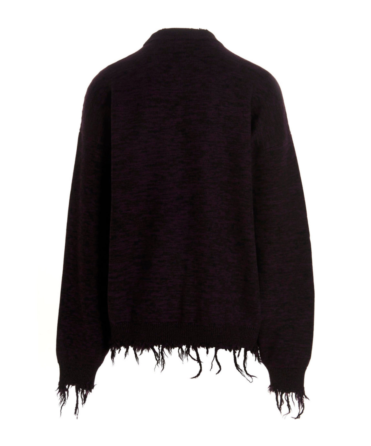 Vetements Long-sleeved Sweater In Purple
