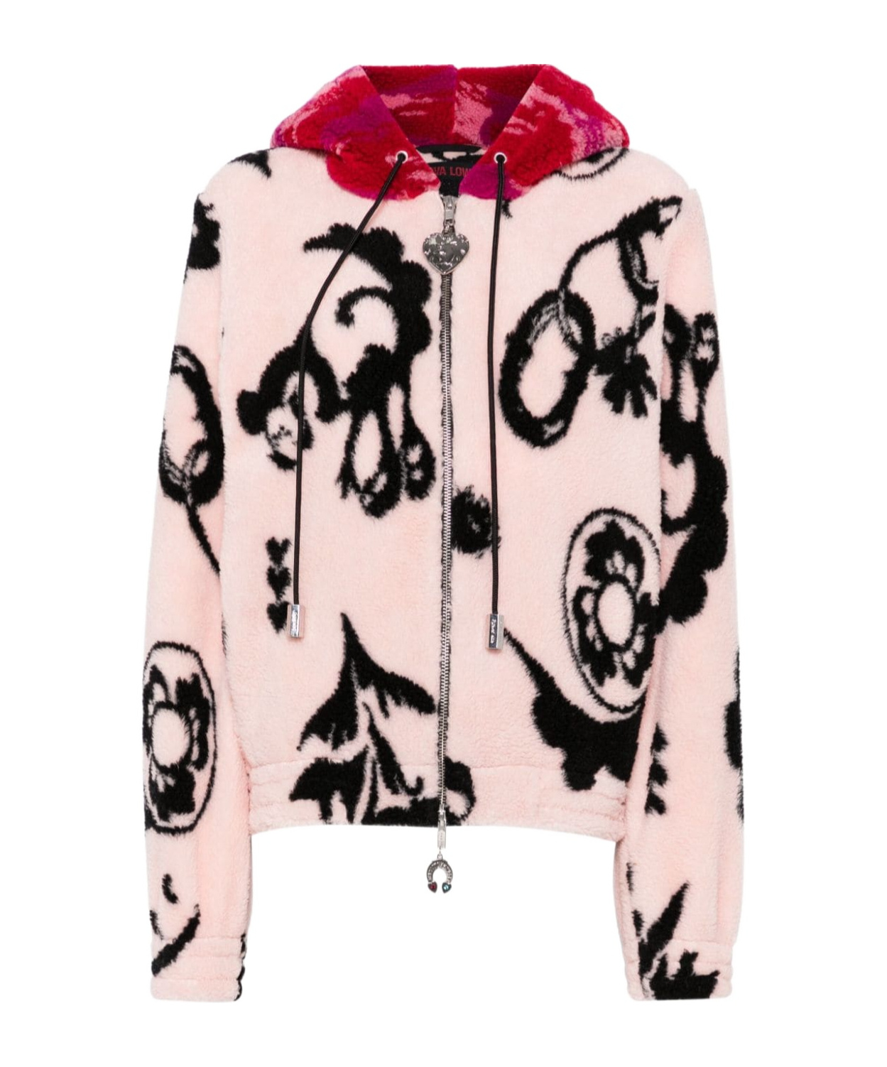 Chopova Lowena Fleece Hoodie In Multicolor