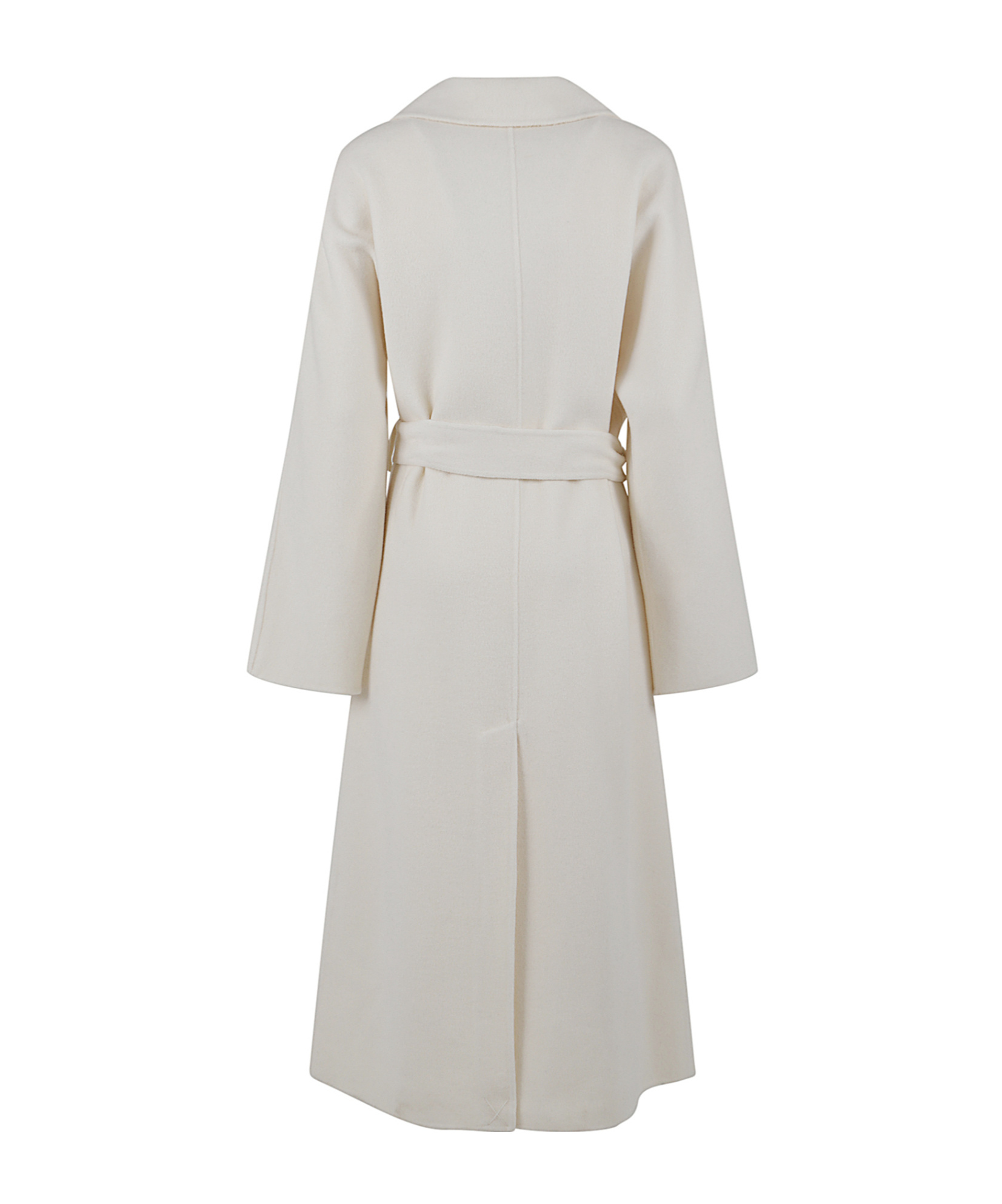 P.a.r.o.s.h Double-breasted Belt Coat In White