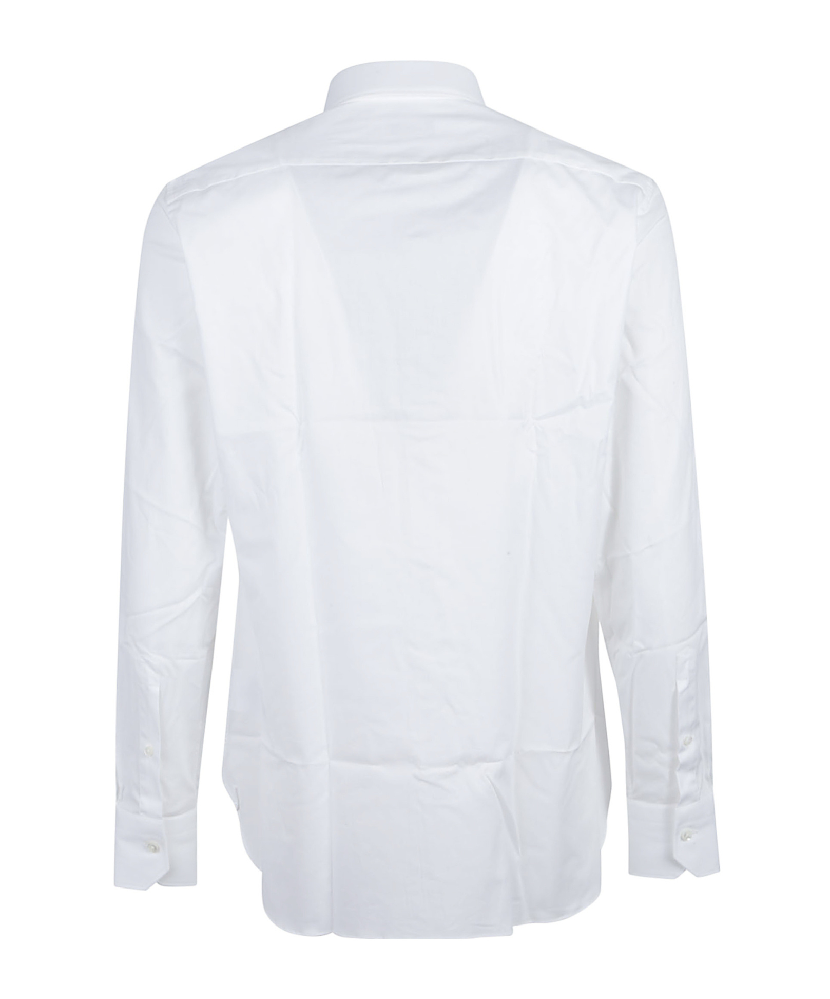 Zegna Lux Tailoring Long Sleeve Shirt In White