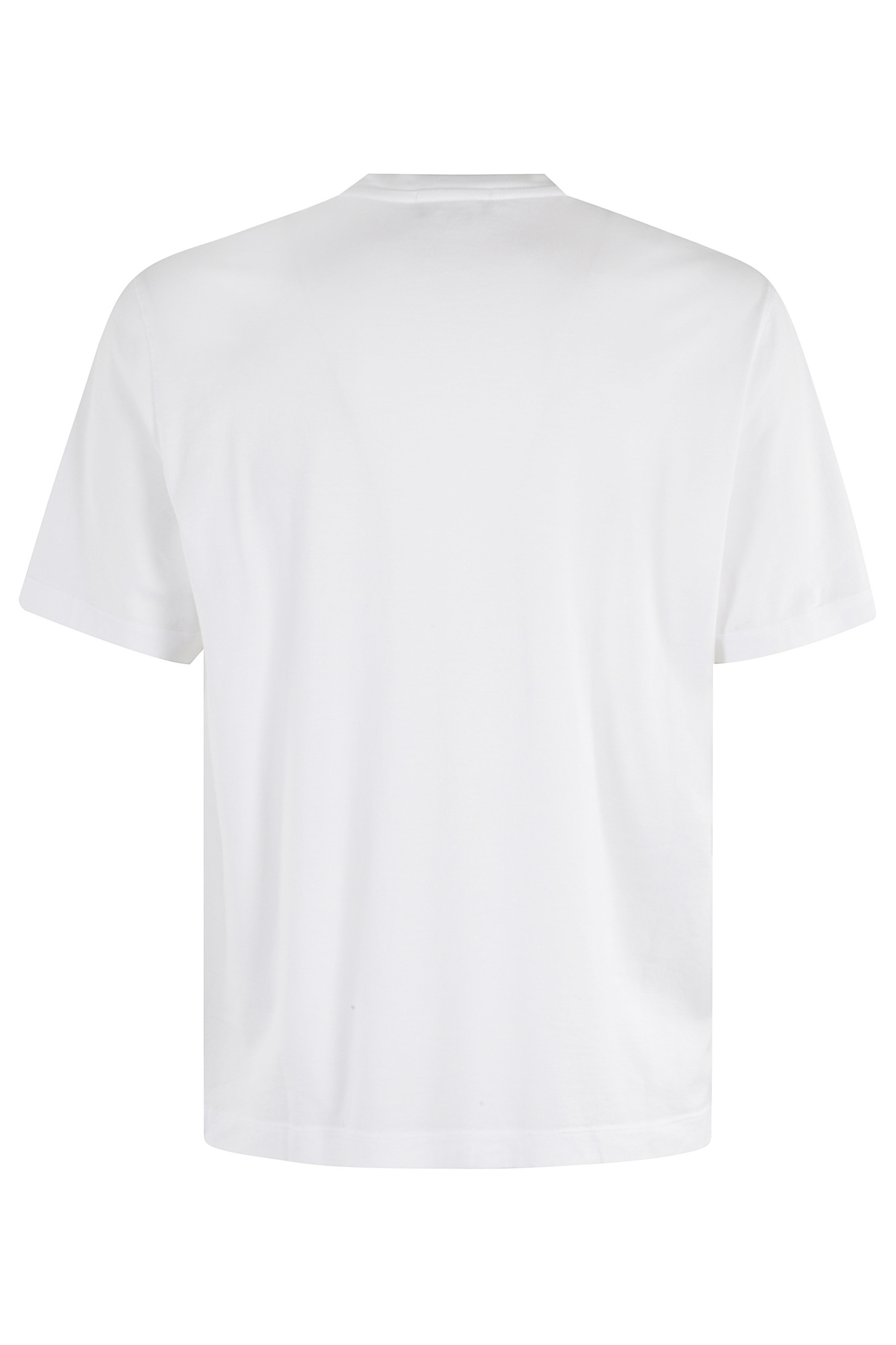 Roberto Collina Round Neck Short Sleeve T-shirt In White