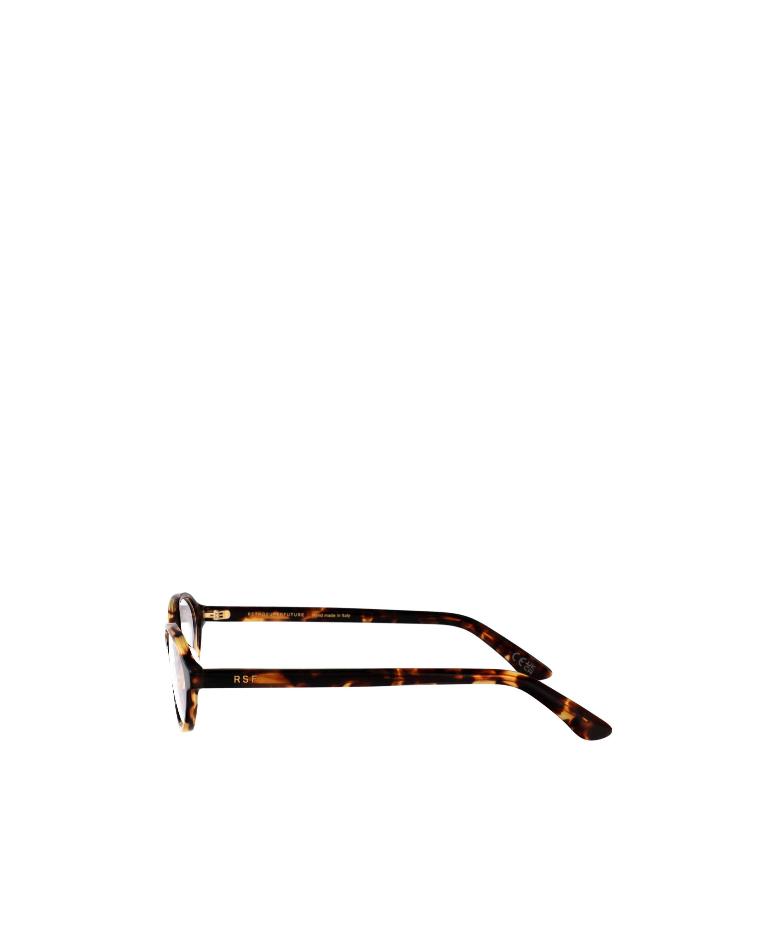 Retrosuperfuture Geometric Frame Plain Mirror In Black