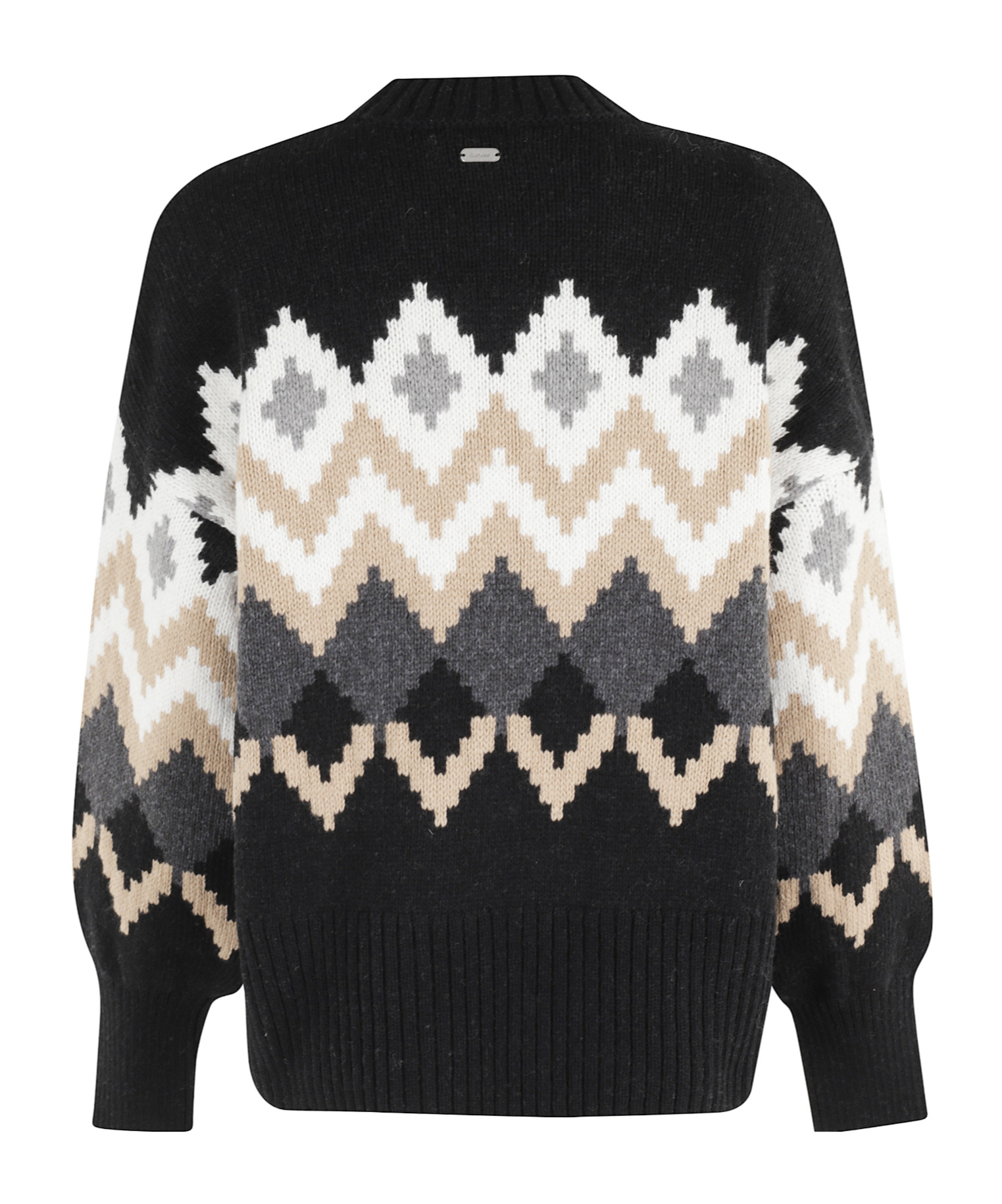 Barbour Crew Neck Sweater In Black