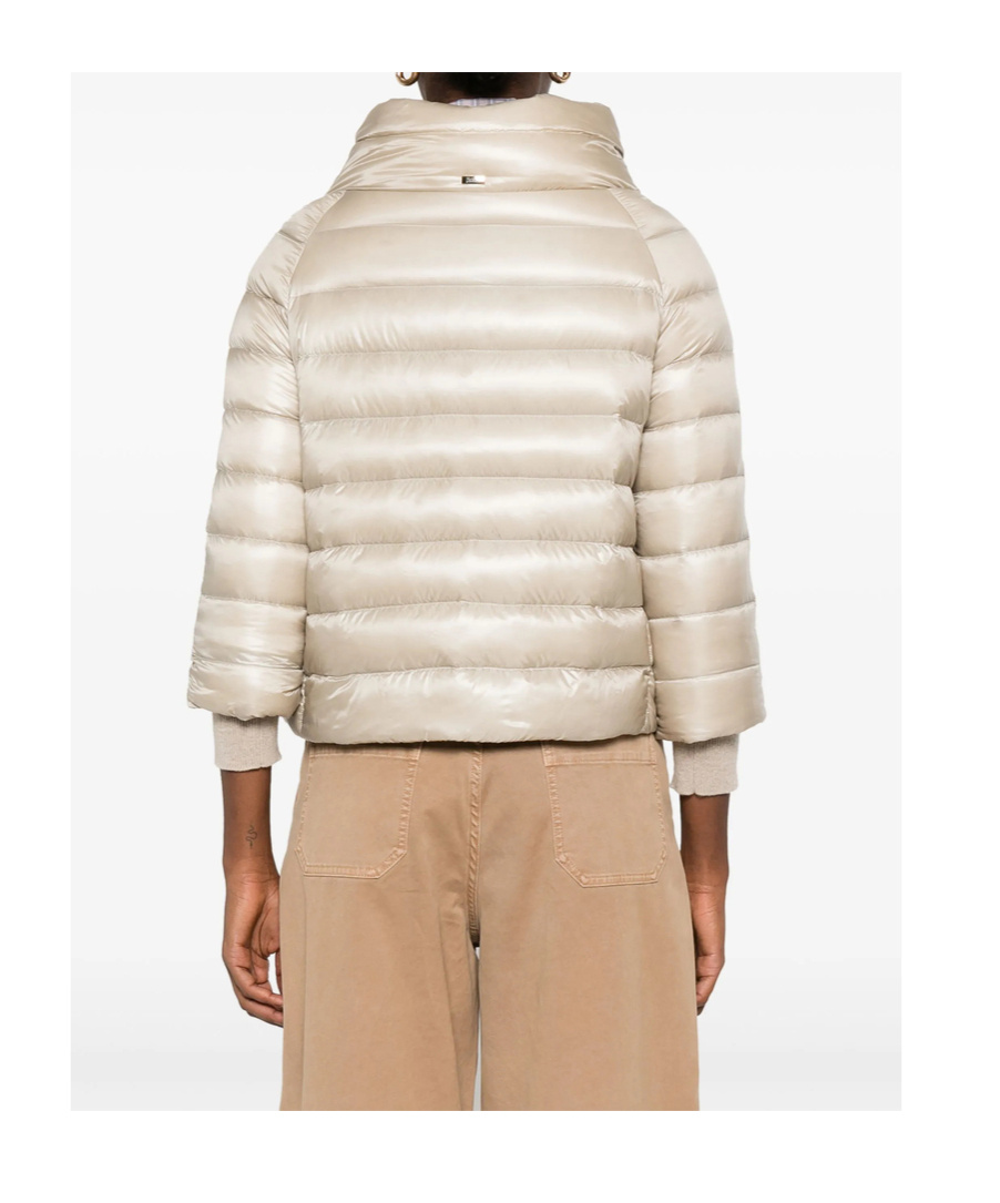 Herno Quilted Down Jacket In Neutral