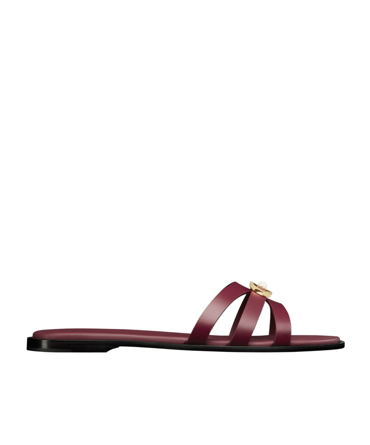 Dior 30m Slide Flat Sandals In Animal Print