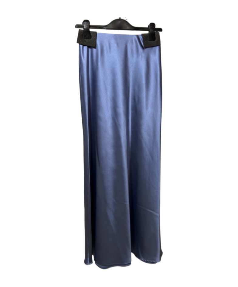 Rundholz Black Label Straight Hem Skirt In Blue