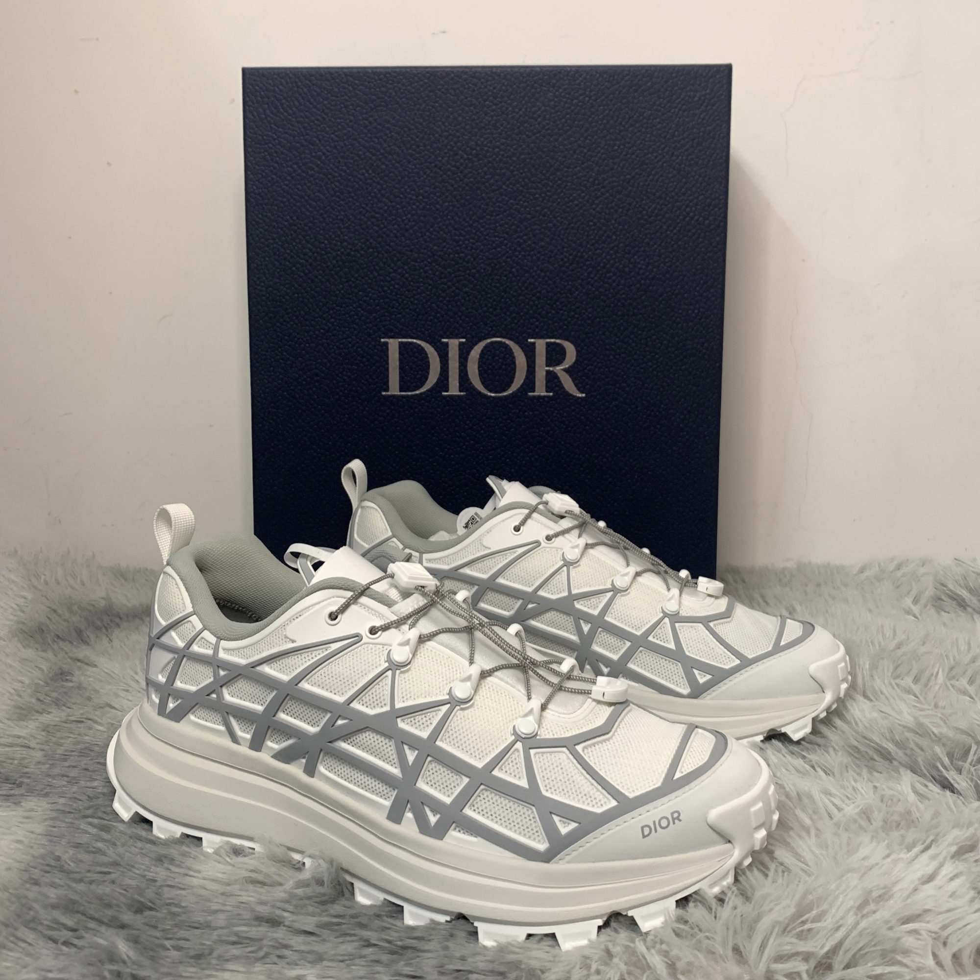 Shop Dior B31 Low-top Leisure Sneakers In Gray