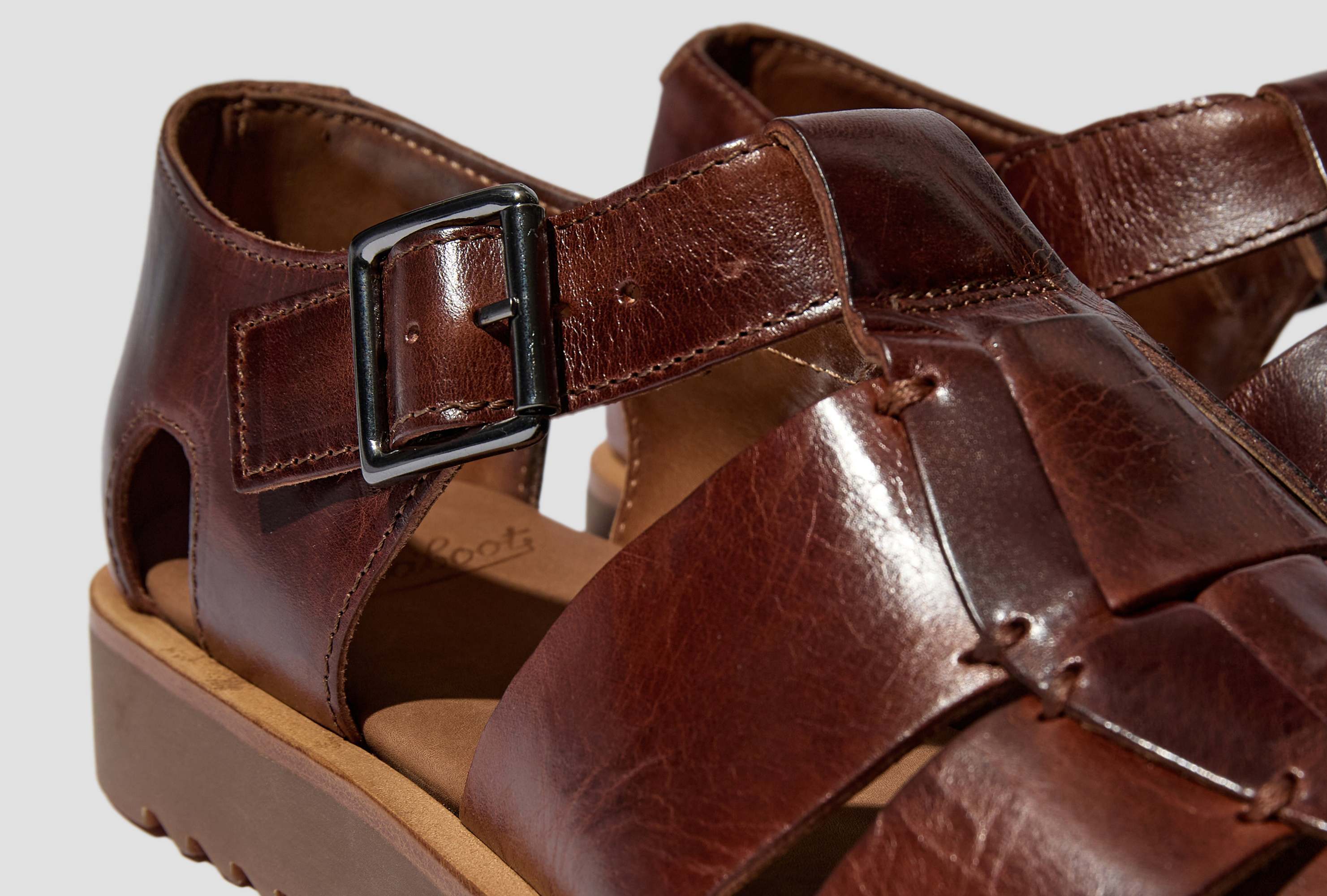 Paraboot Round-toe Sandals In Brown