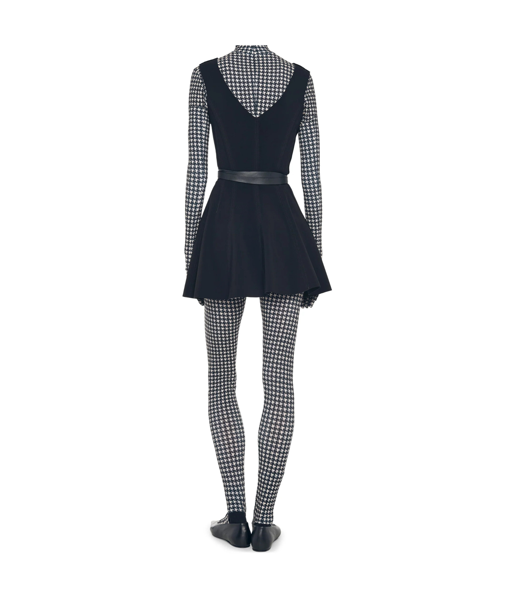 Norma Kamali Grace Mini Dress In Black
