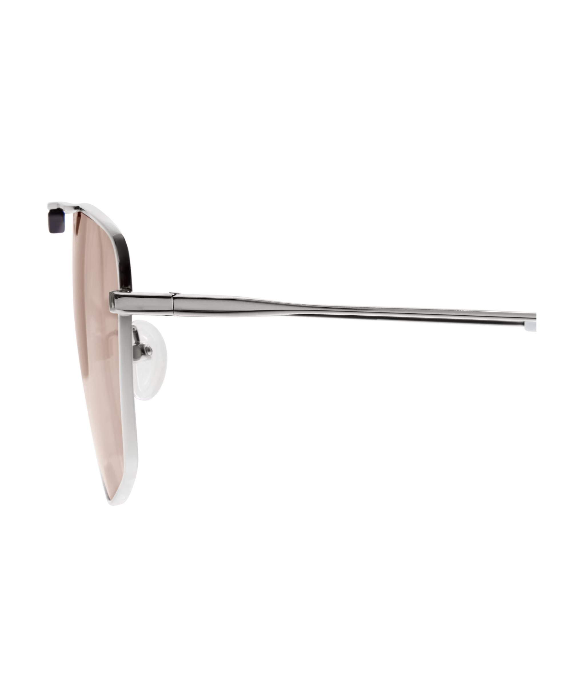 Balenciaga Eyewear Tag 2.0 Navigator Sunglasses In Brown