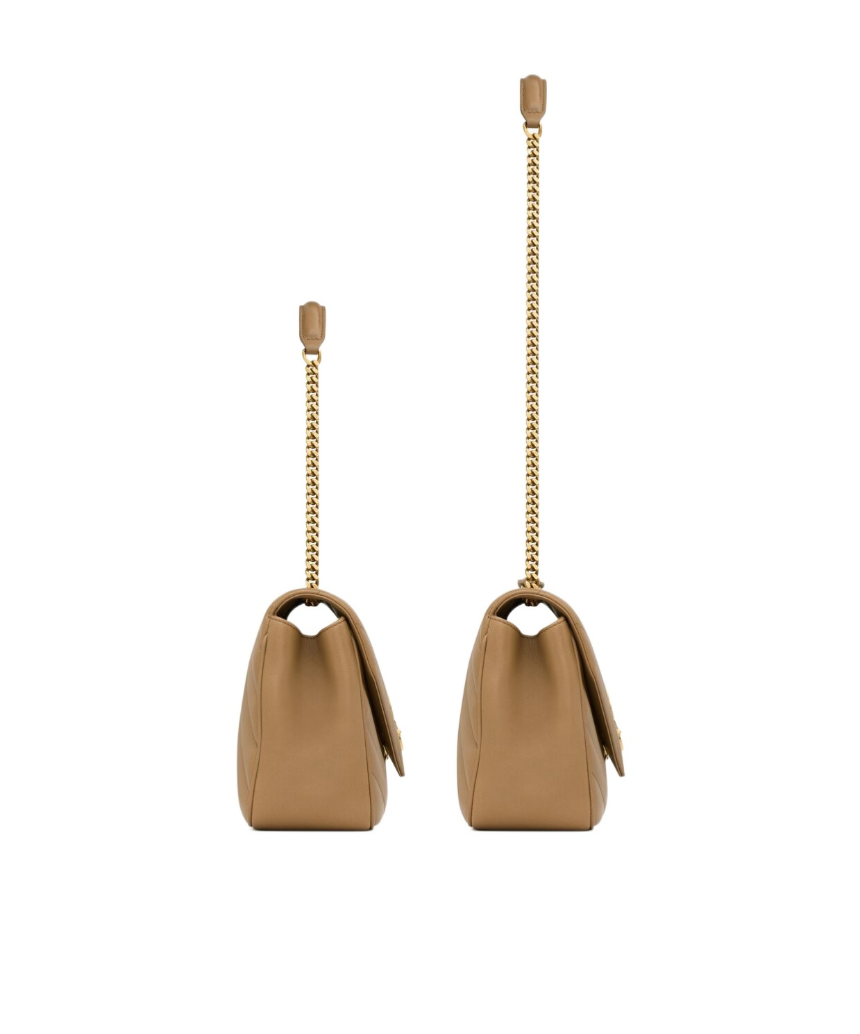 Saint Laurent Loulou Medium In Matelassé Lambskin
