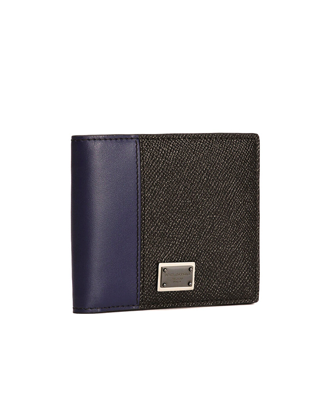 Dolce & Gabbana Splice Wallet In Black