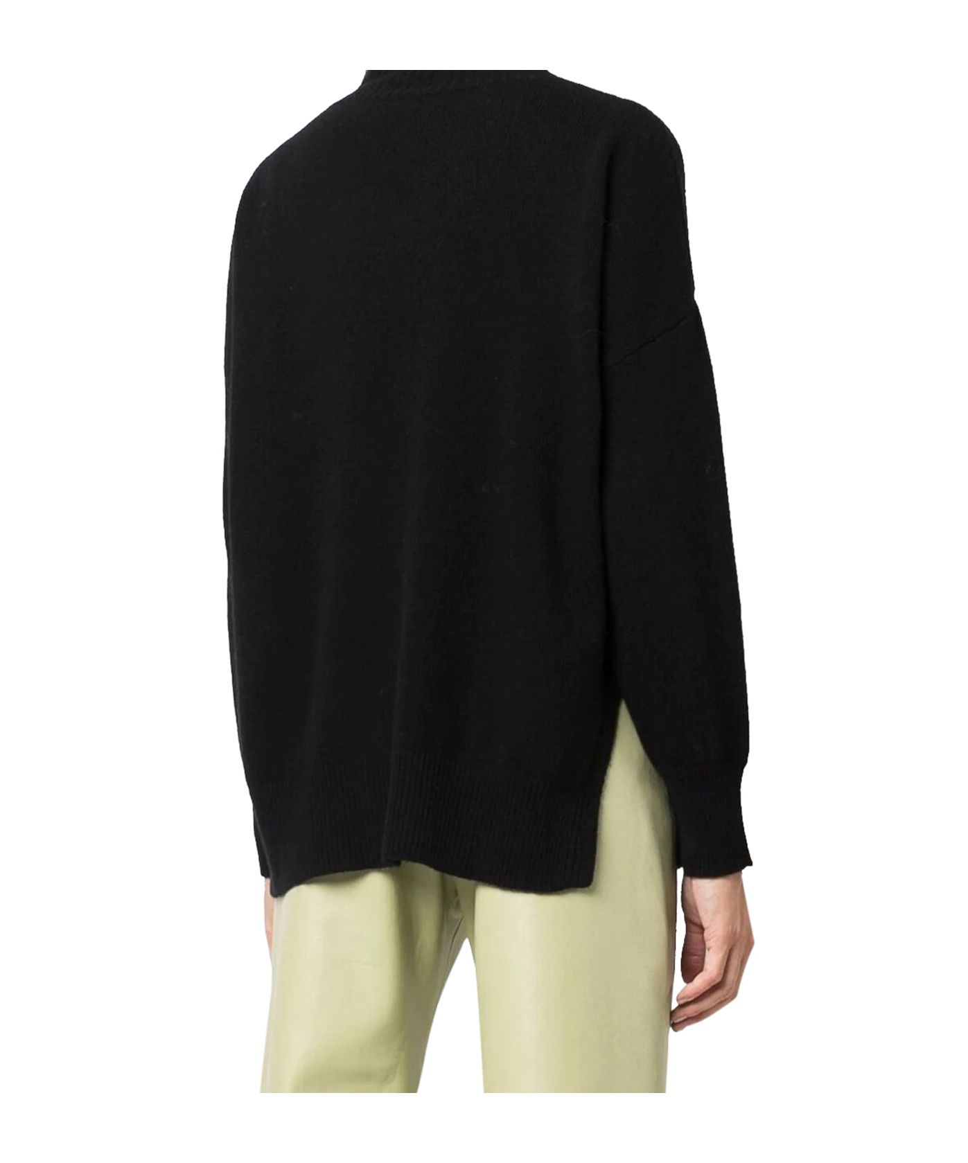 Roberto Collina Roll-neck Merino-cashmere Jumper In Gold