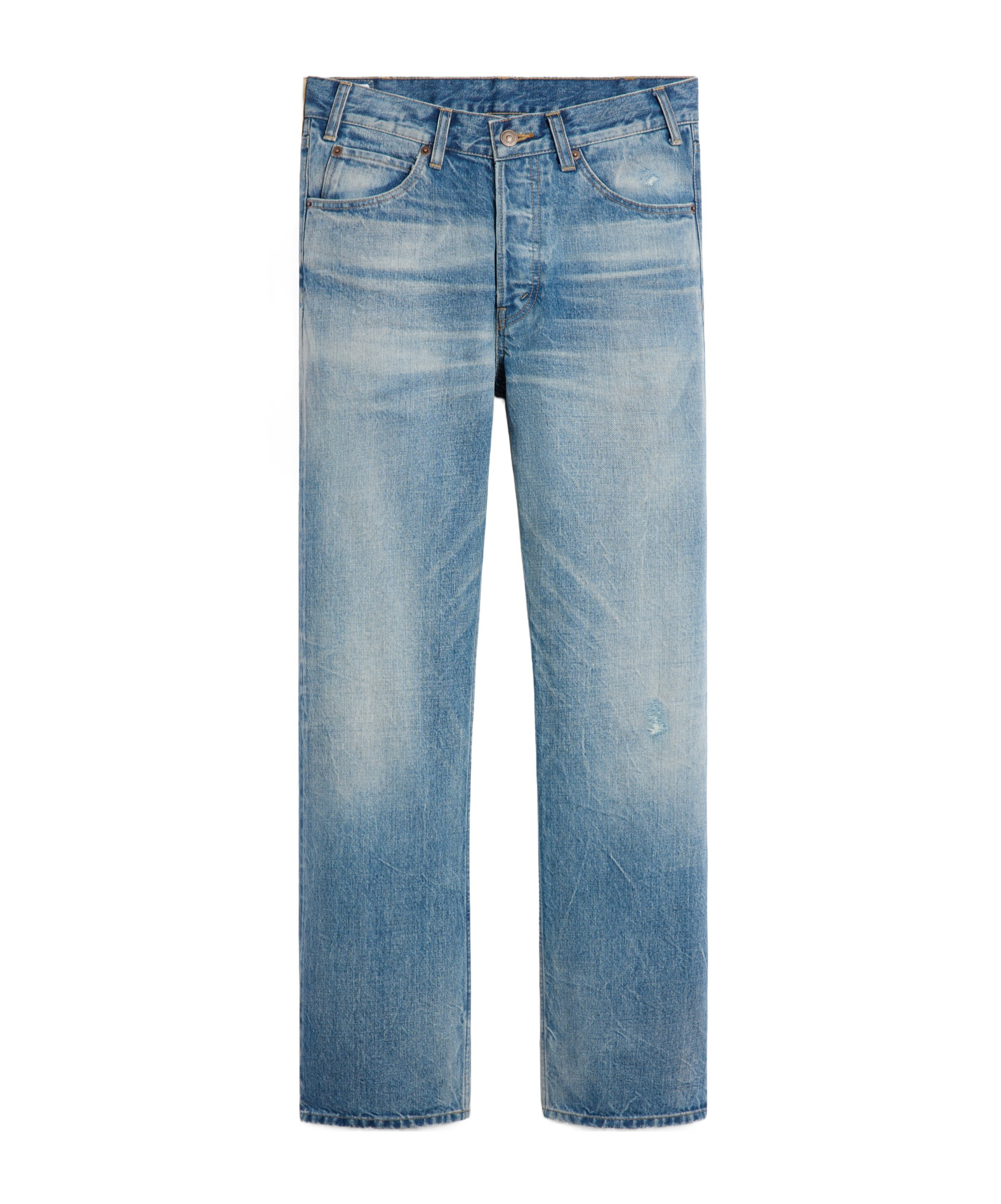 Celine Kurt Denim Jeans With Morning Light Wash In Blue