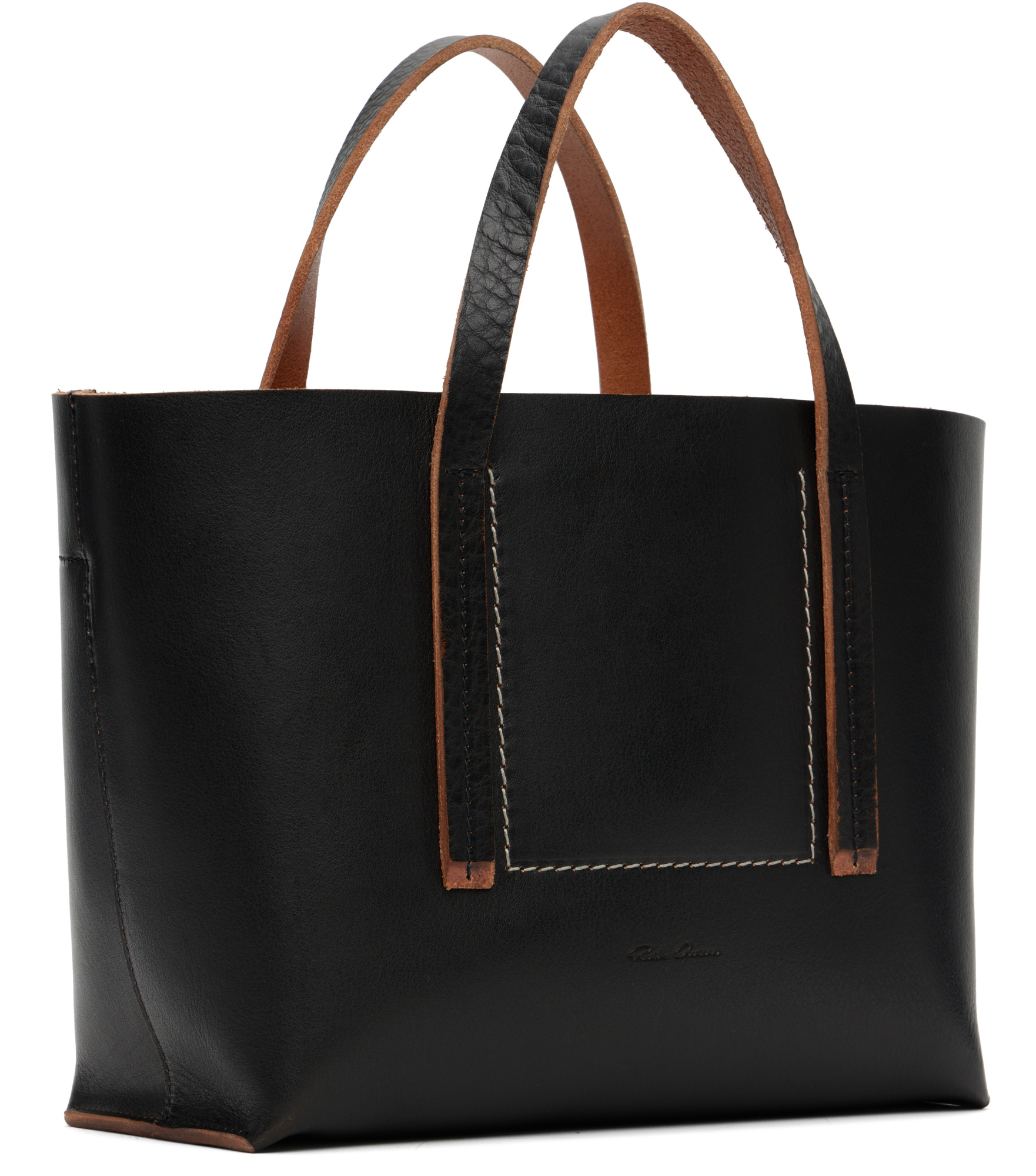 Rick Owens Mini Concordians Tote In Black