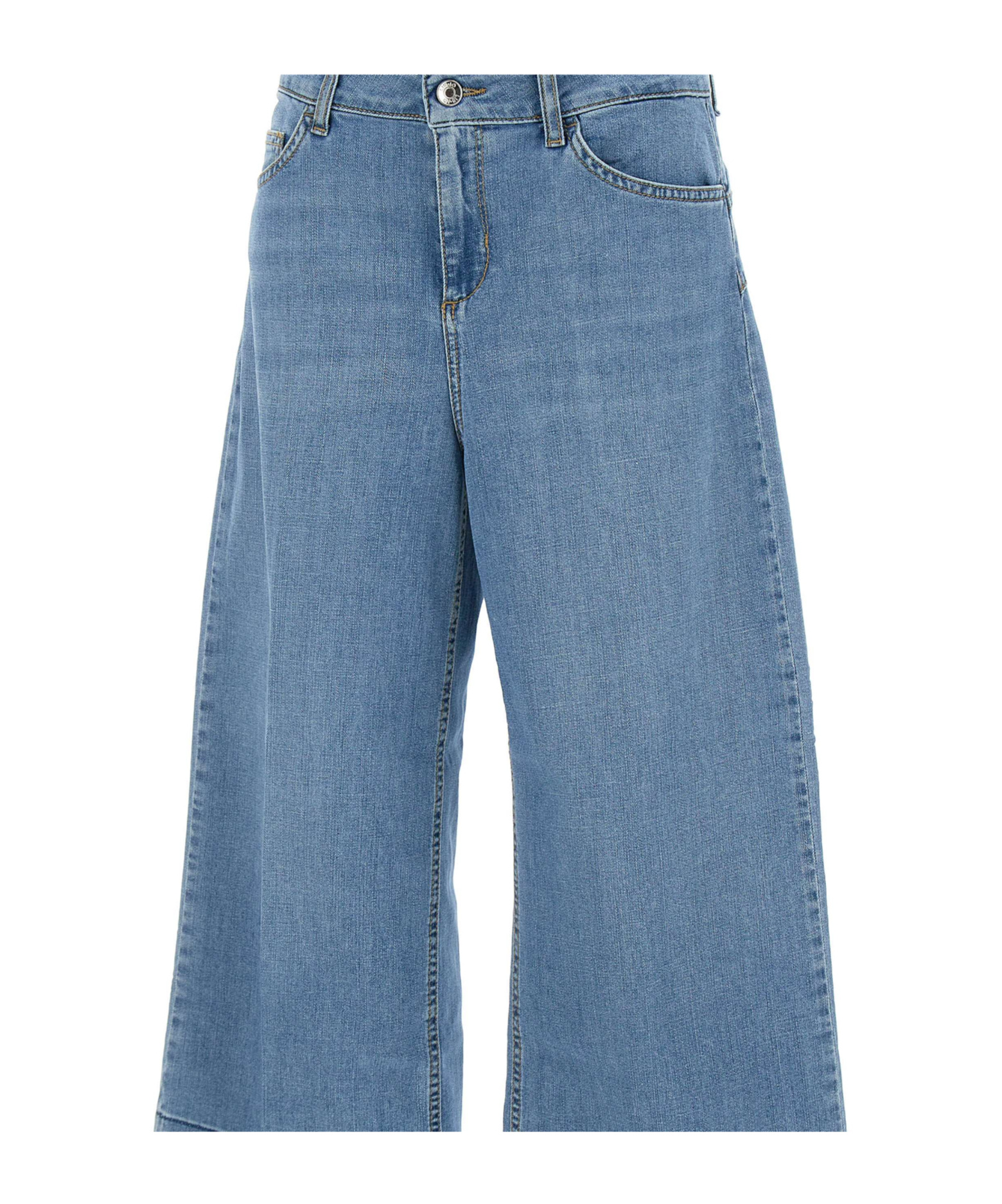 Liu •jo Wide-leg Design Flare Leg Jeans In Blue