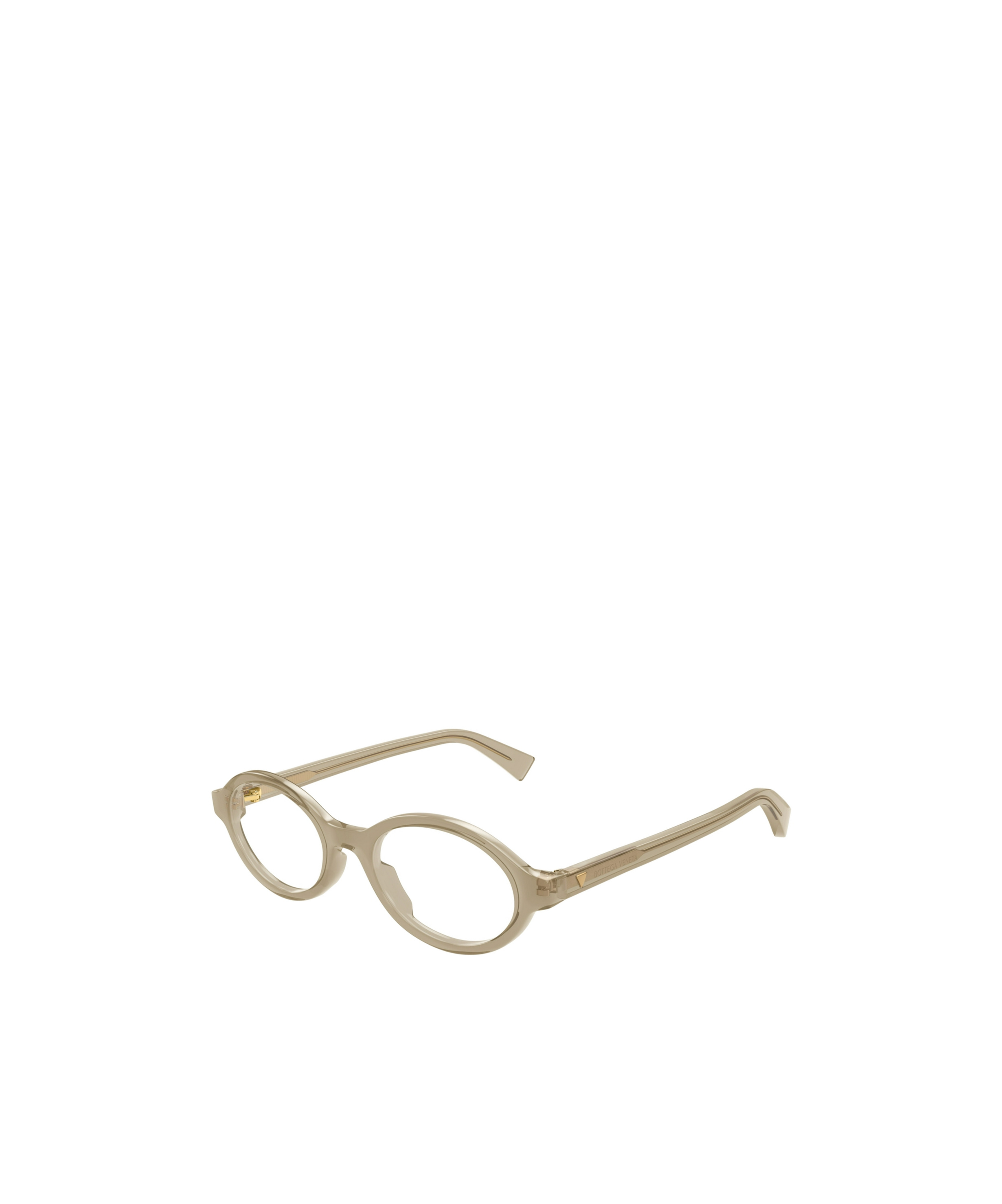 Bottega Veneta Full Frame Plain Mirror In Nude