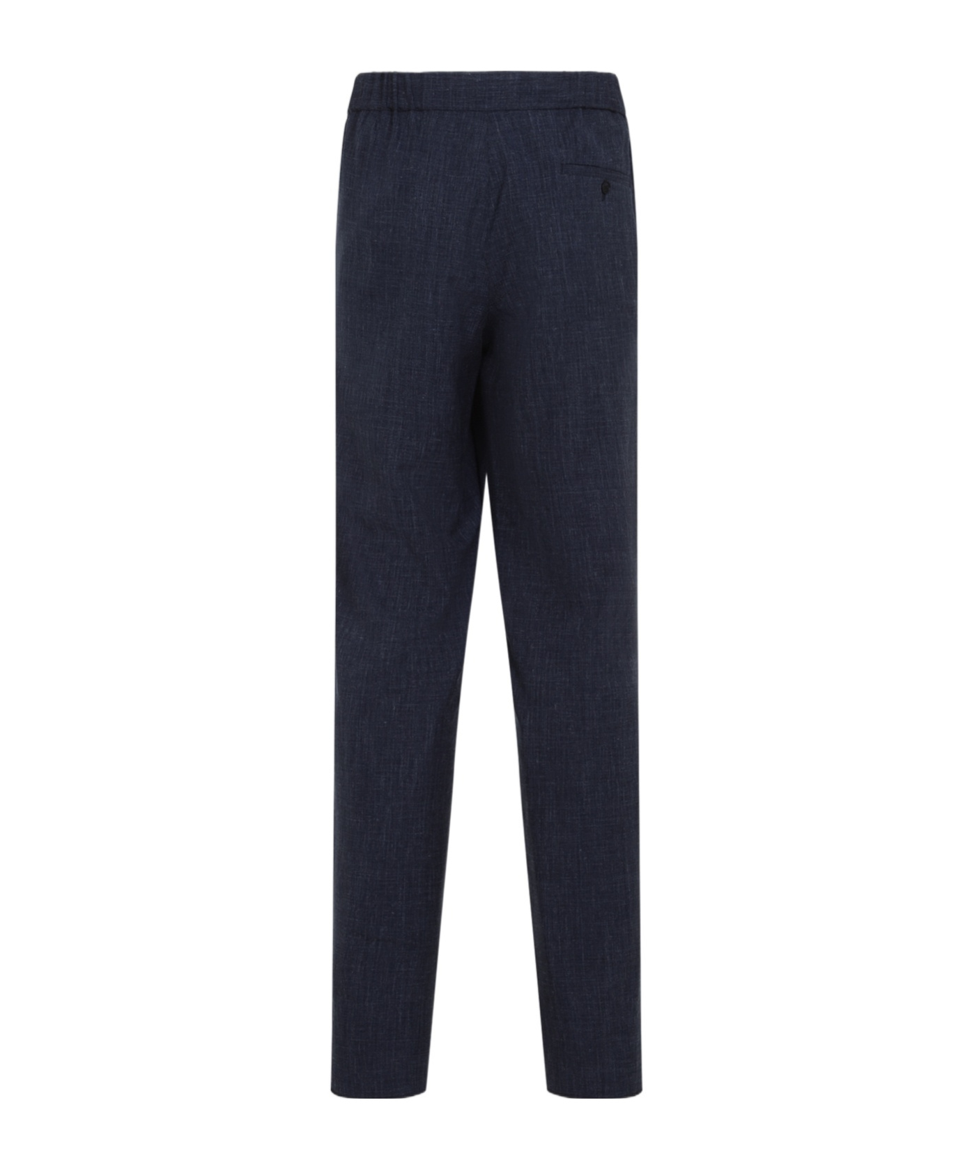 Giorgio Armani Elastic Waist Casual Pants In Black