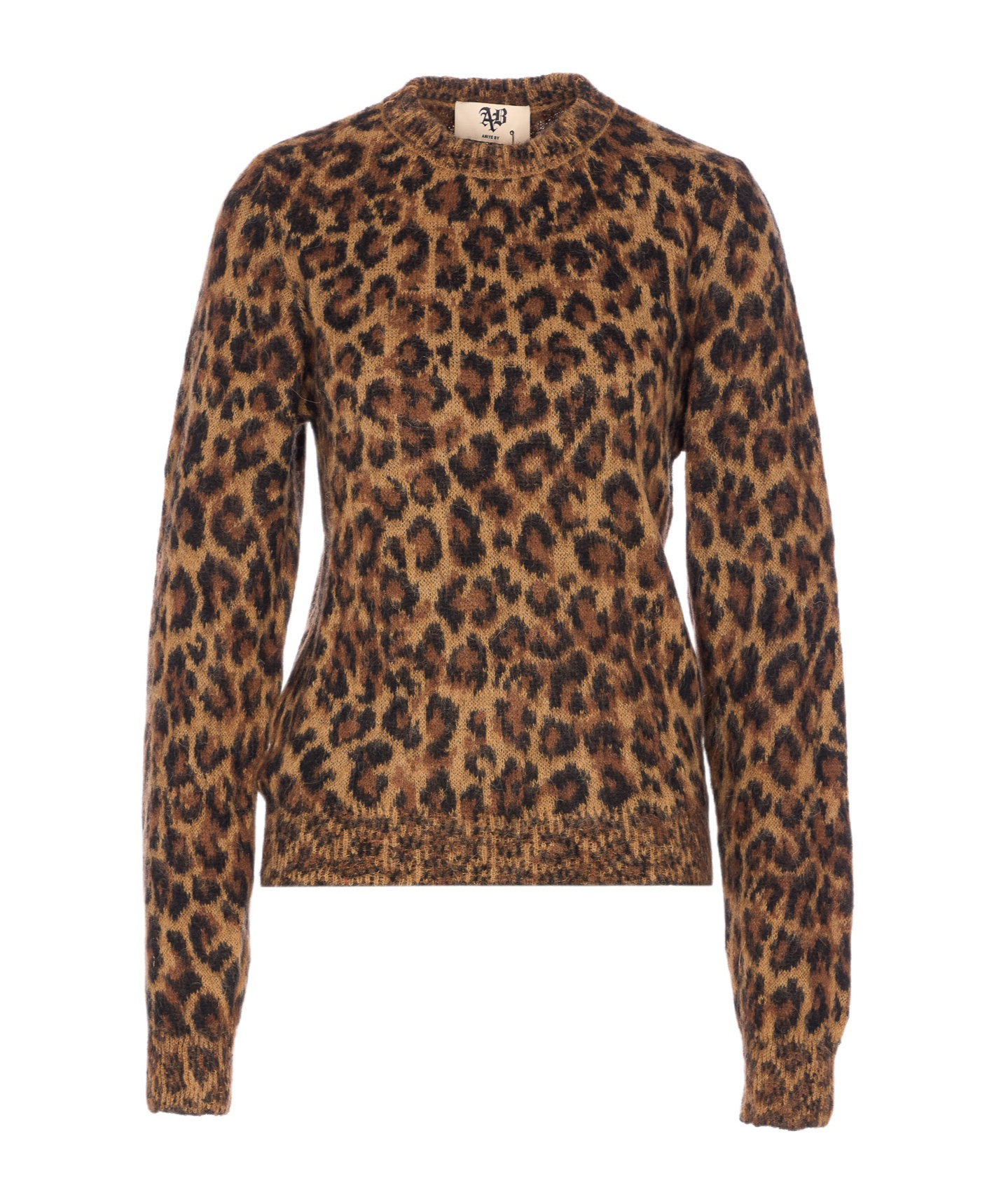 Aniye By Leopard Print Sweater In Brown
