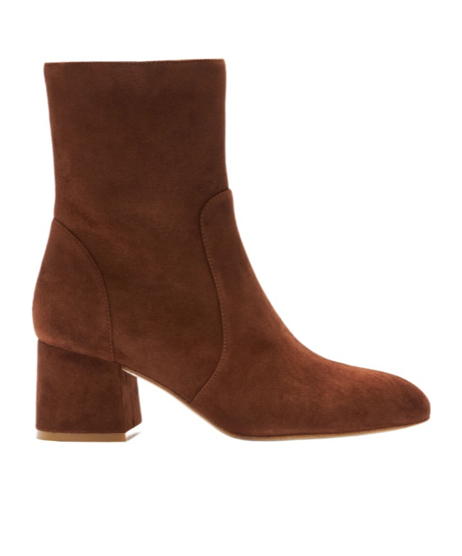 Stuart Weitzman 60mm Yuliana Ankle Boots In Brown