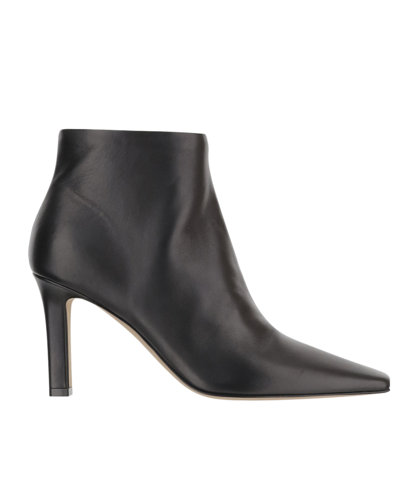 The Row Carla 80 Ankle Boots In Black