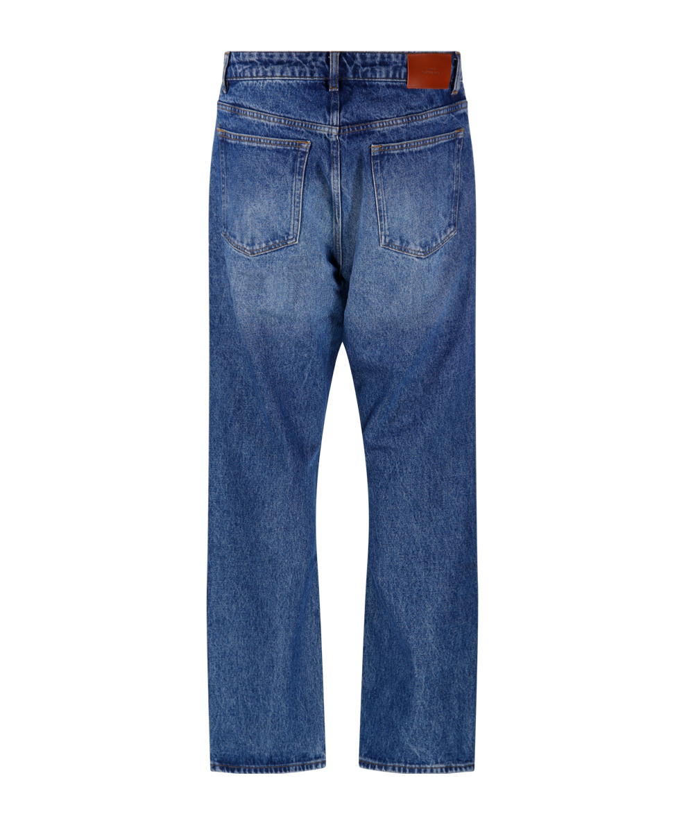 Studio Nicholson Blue Riso Jeans In Blue