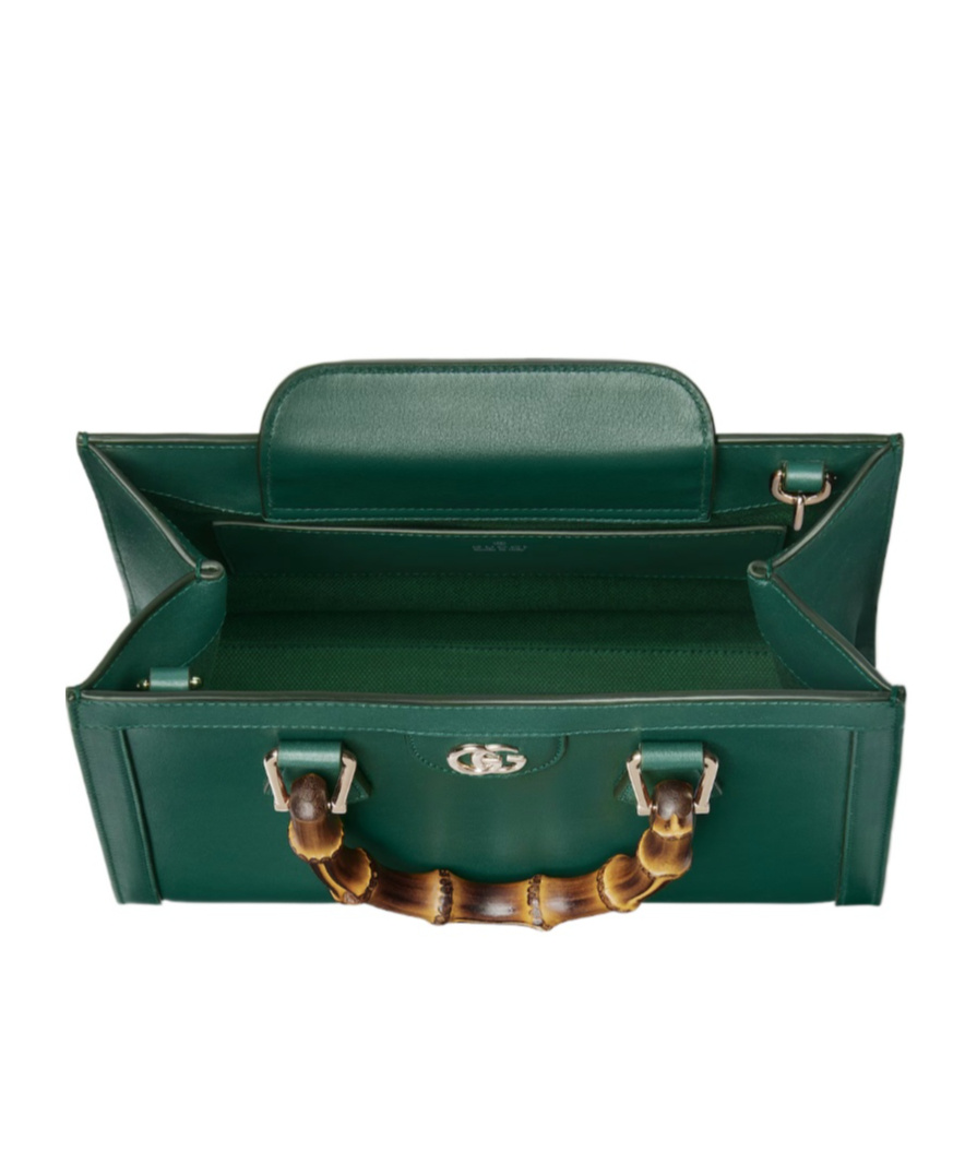 Gucci Diana Medium Tote Bag In Green