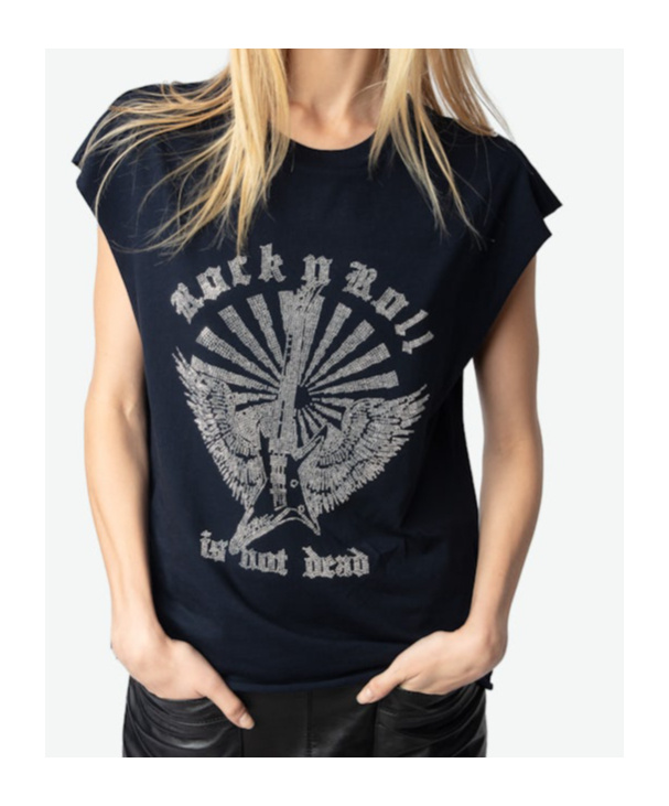 Shop Zadig & Voltaire Zadig Voltaire Cloe Tank Top In Black