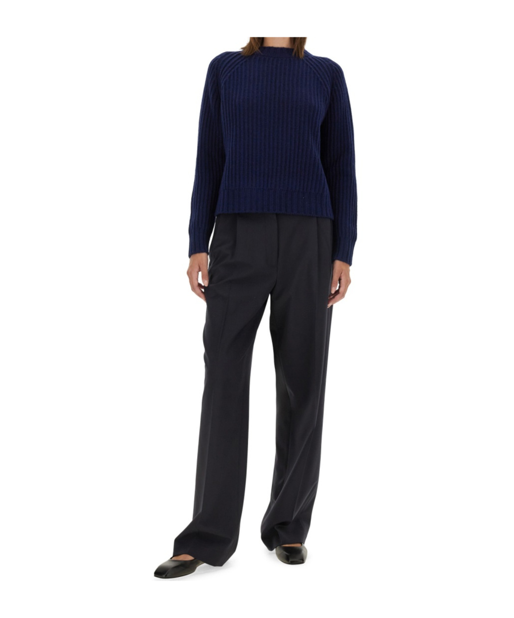 Shop Aspesi Pleated Detail Track Pants