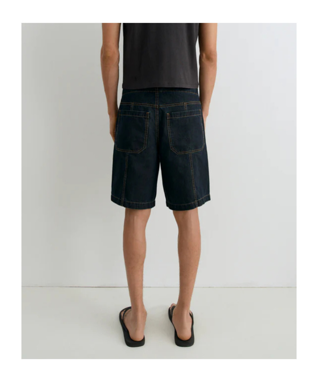 Gimaguas Relaxed Fit Drawstring Shorts In Black