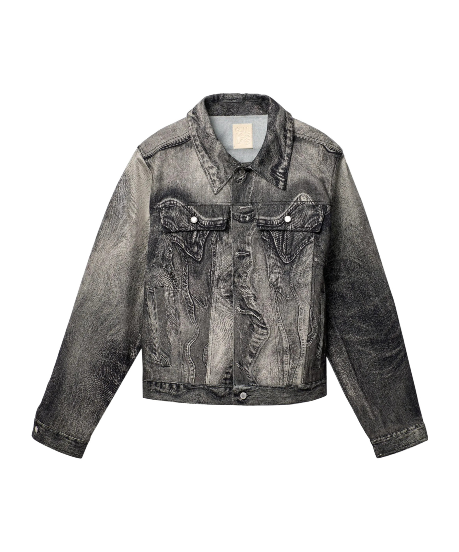 Camperlab Twist Print Denim Jacket