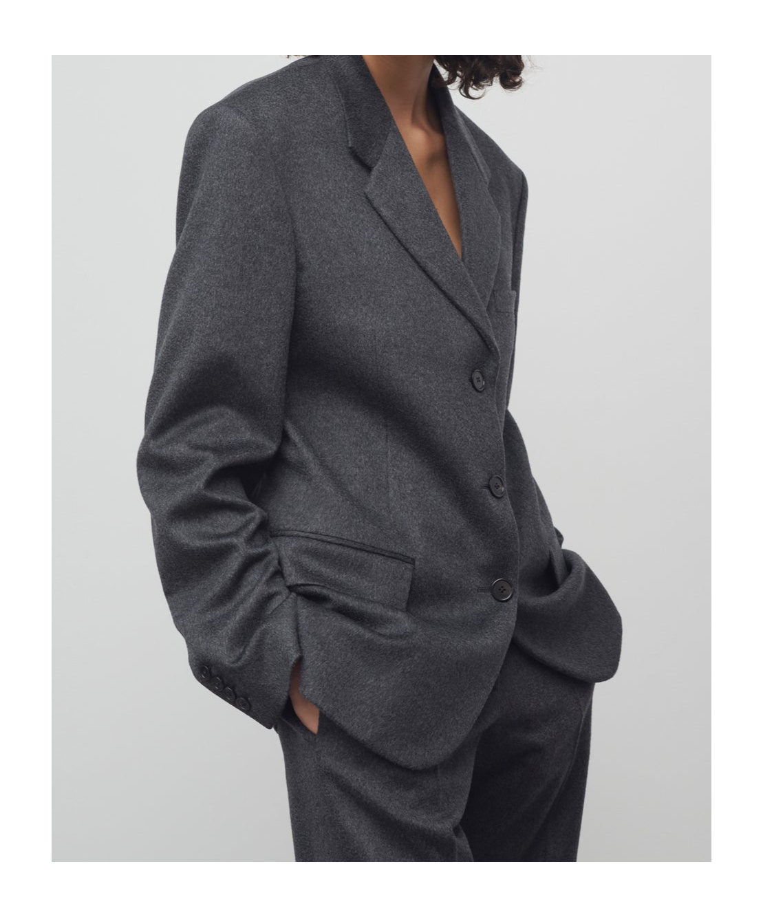 The Row Lasonne Jacket In Black