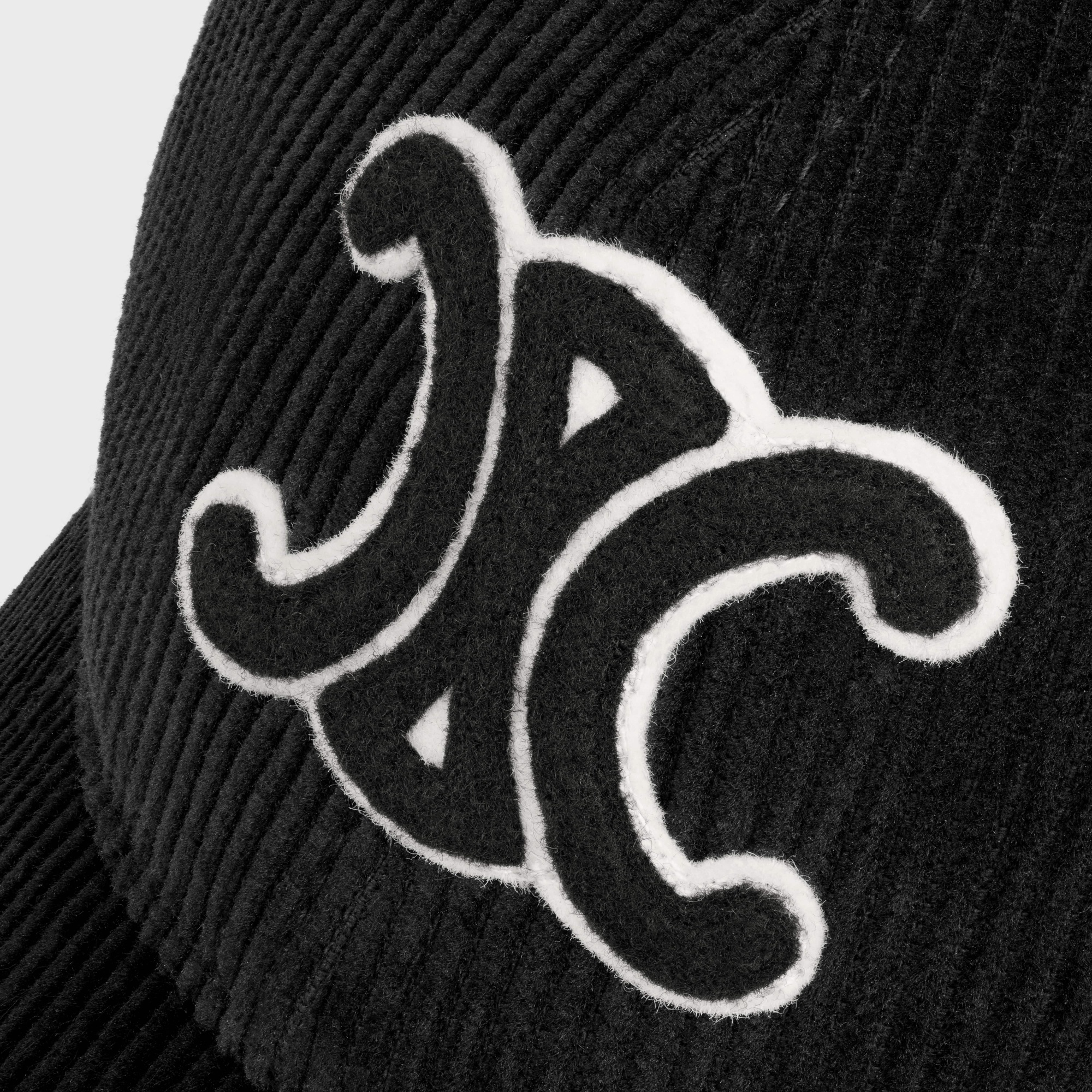 CELINE TRIOMPHE BASEBALL CAP IN CORDUROY