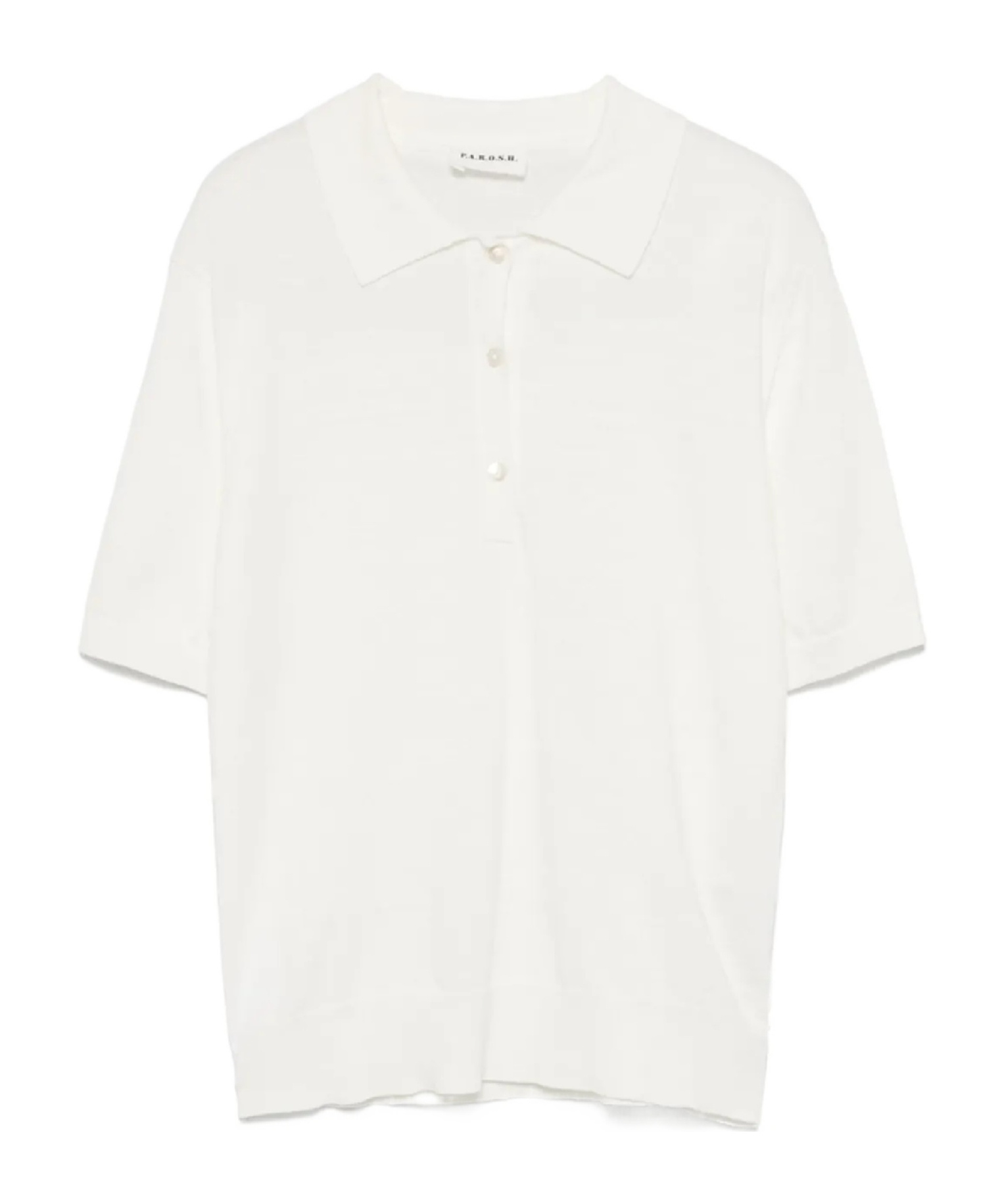 P.a.r.o.s.h Fine-knit Polo Shirt