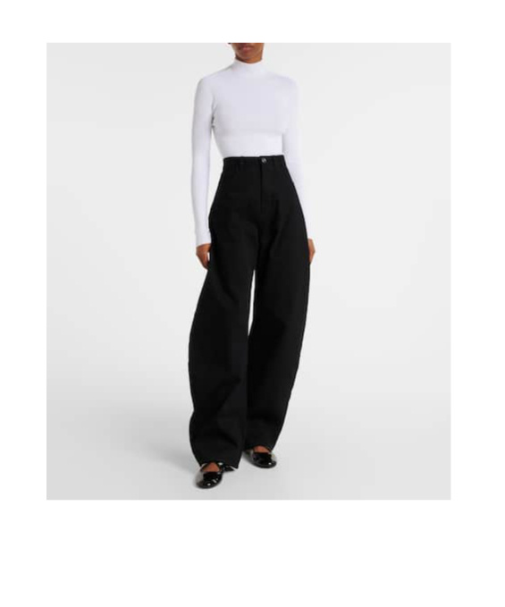 Alaïa Cross-belt Ballet Flat Shoes In Animal Print